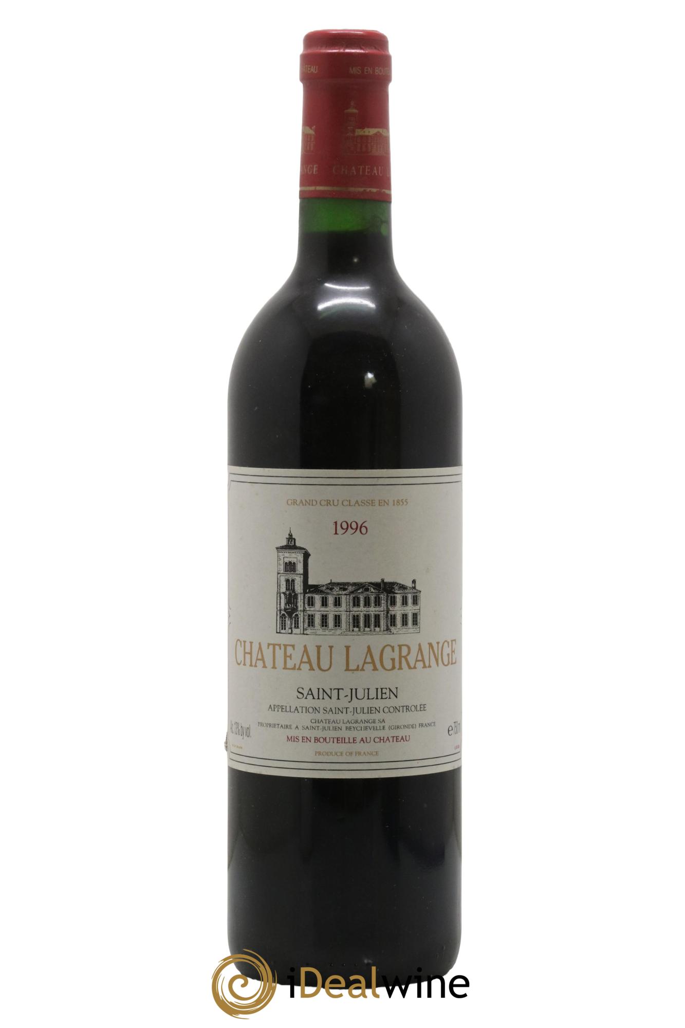 Château Lagrange 3ème Grand Cru Classé 1996 - Lot de 1 bouteille - 0