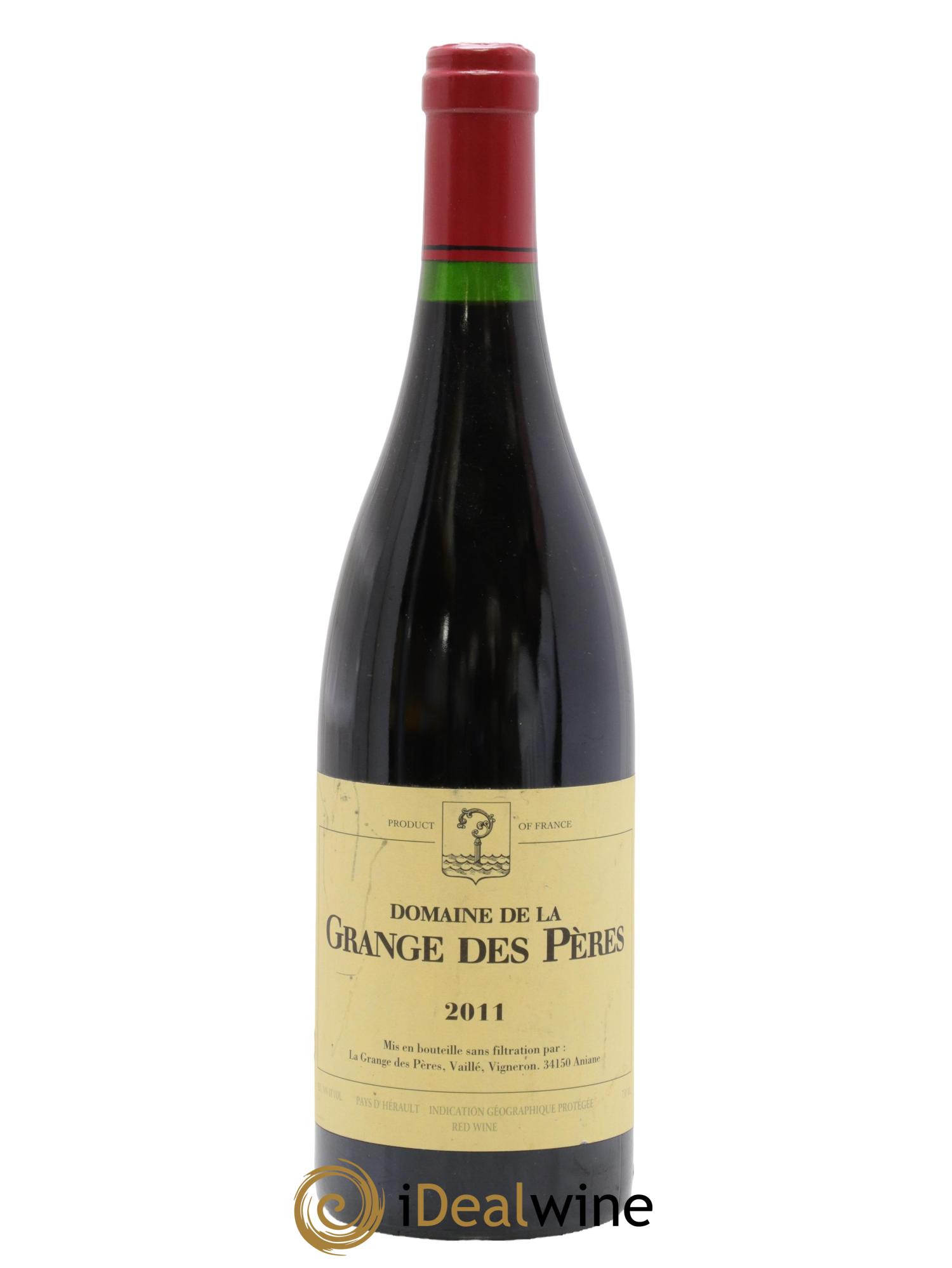 IGP Pays d'Hérault Grange des Pères Laurent Vaillé 2011 - Lot of 1 bottle - 0