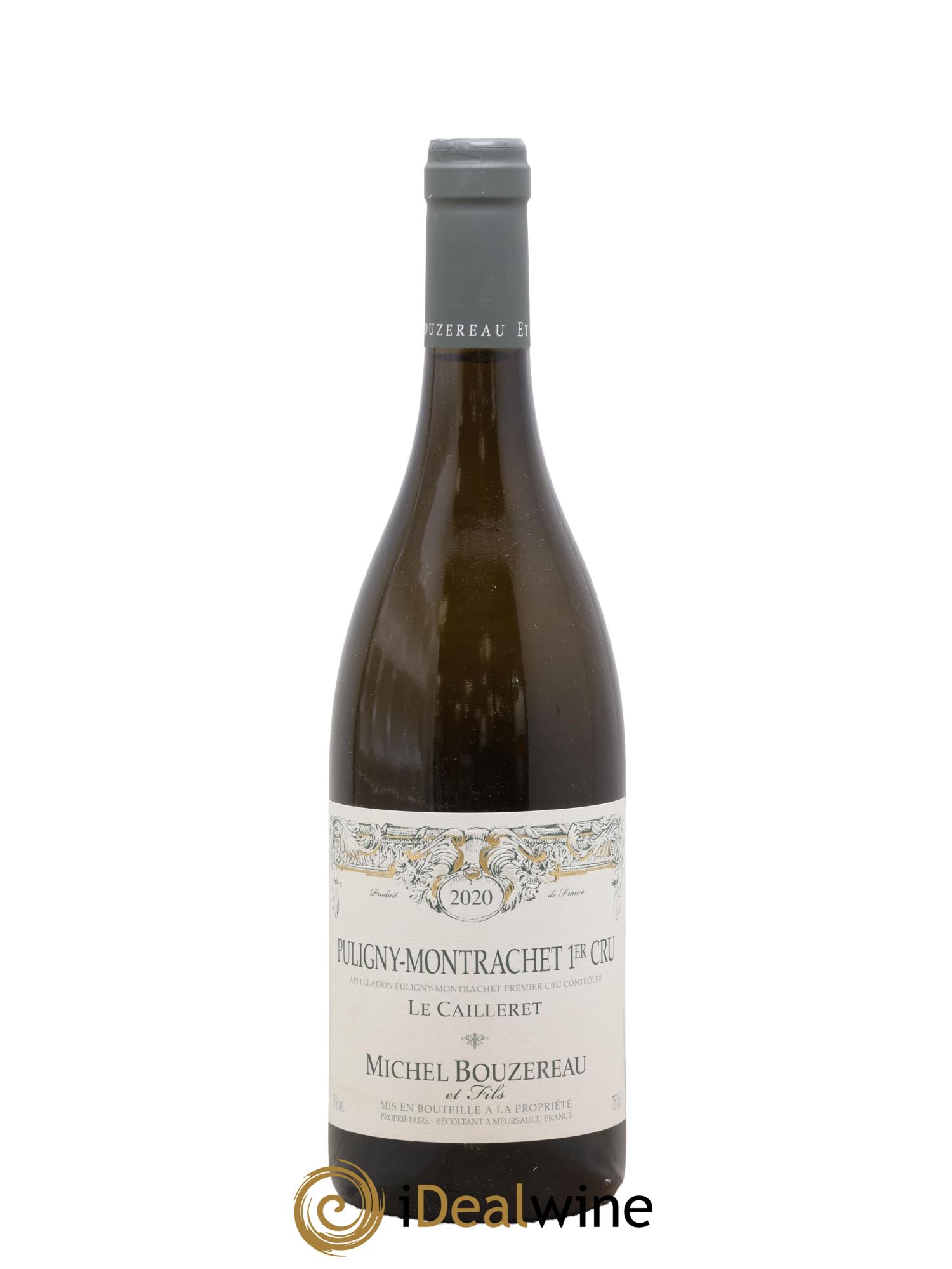 Puligny-Montrachet 1er Cru Le Cailleret Michel Bouzereau et Fils (Domaine) 2020 - Lot of 1 bottle - 0