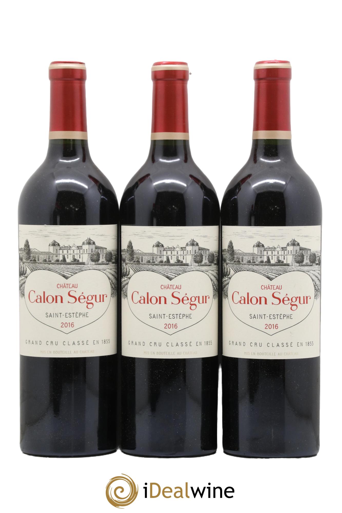Château Calon Ségur 3ème Grand Cru Classé 2016 - Lot de 6 bouteilles - 1