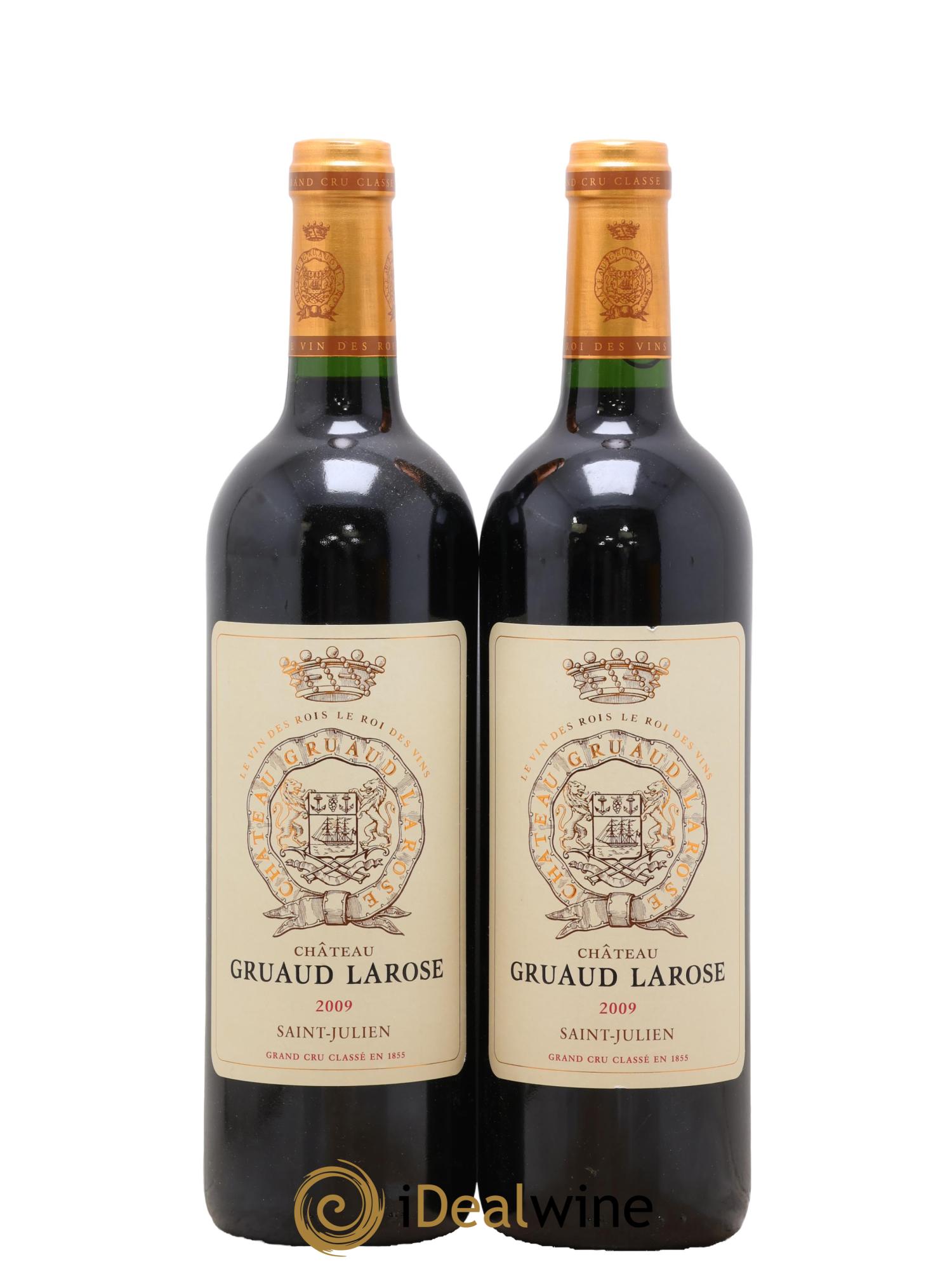Château Gruaud Larose 2ème Grand Cru Classé 2009 - Lotto di 2 bottiglie - 0