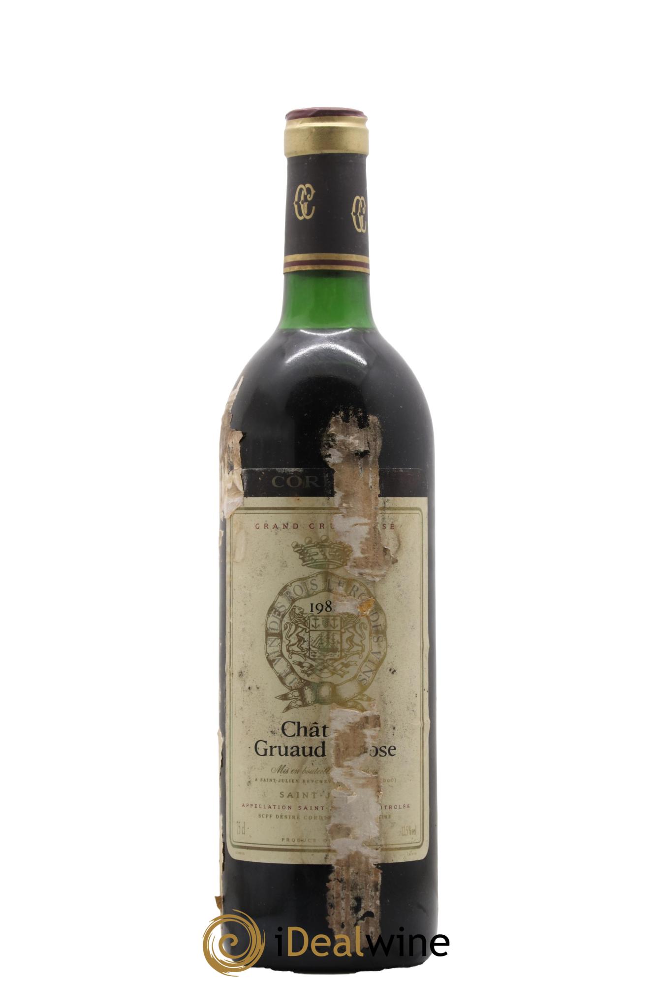 Château Gruaud Larose 2ème Grand Cru Classé 1986 - Lot de 1 bouteille - 0