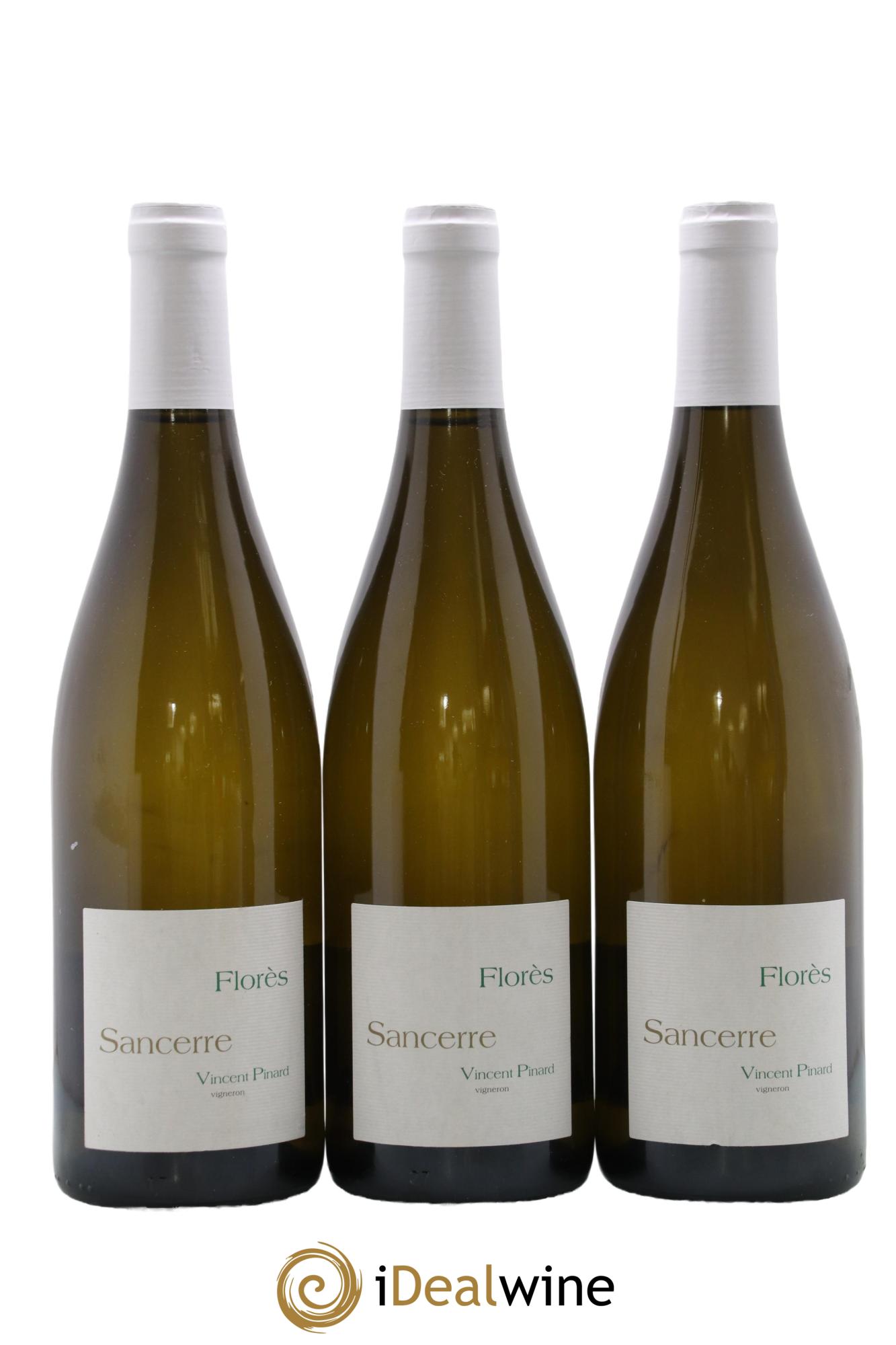 Sancerre Florès Vincent Pinard 2023 - Lot de 3 bouteilles - 0