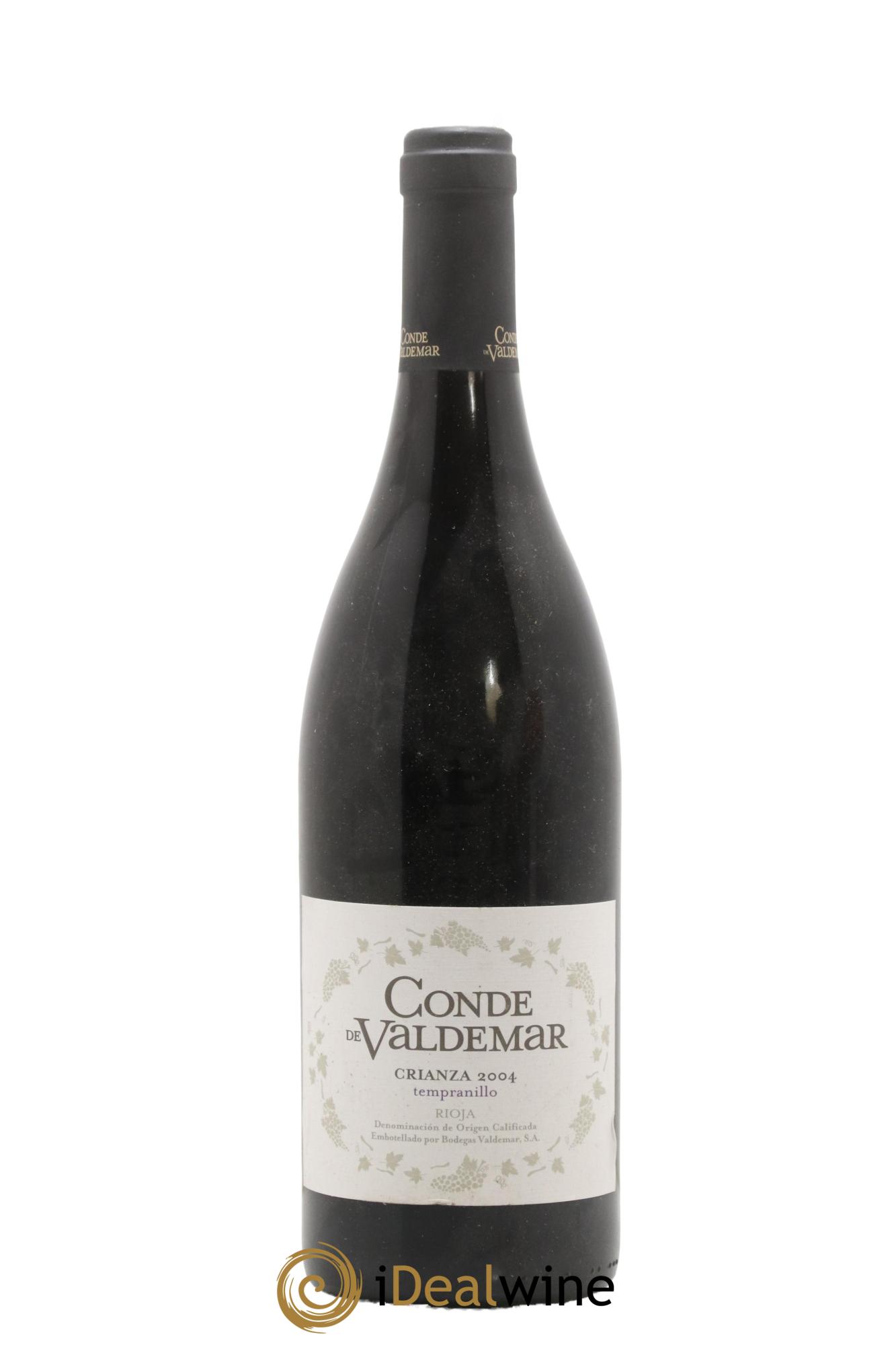 Rioja DOCA Crianza Conde de Valdemar Tempranilo 2004 - Lot of 1 bottle - 0