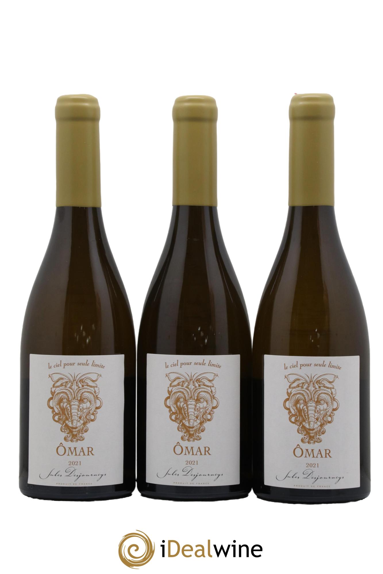 Vin de France Omar Jules Desjourneys 2021 - Lot de 3 bouteilles - 0