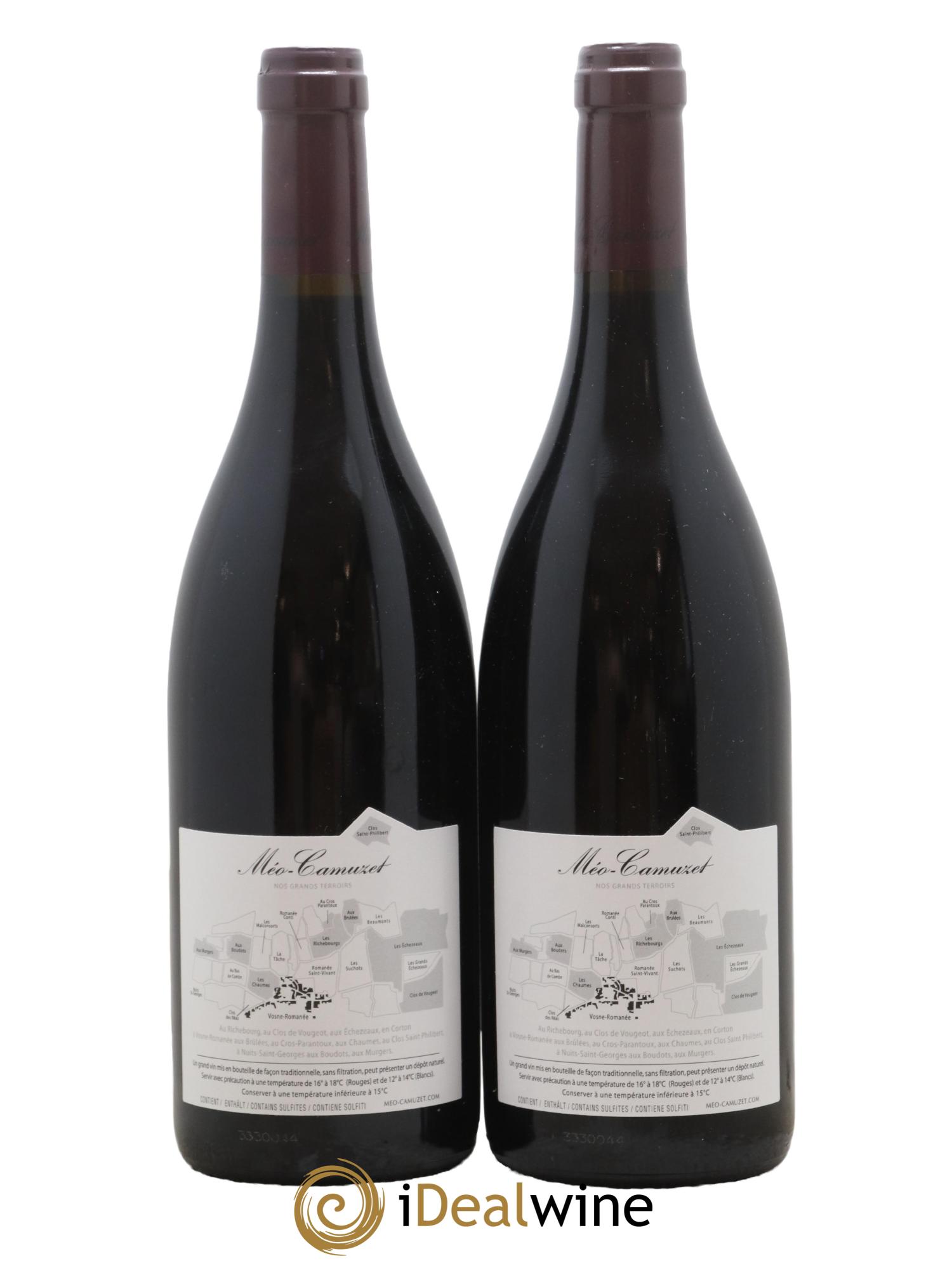Vosne-Romanée 1er Cru Aux Brûlées Méo-Camuzet (Domaine)  2018 - Lotto di 2 bottiglie - 1