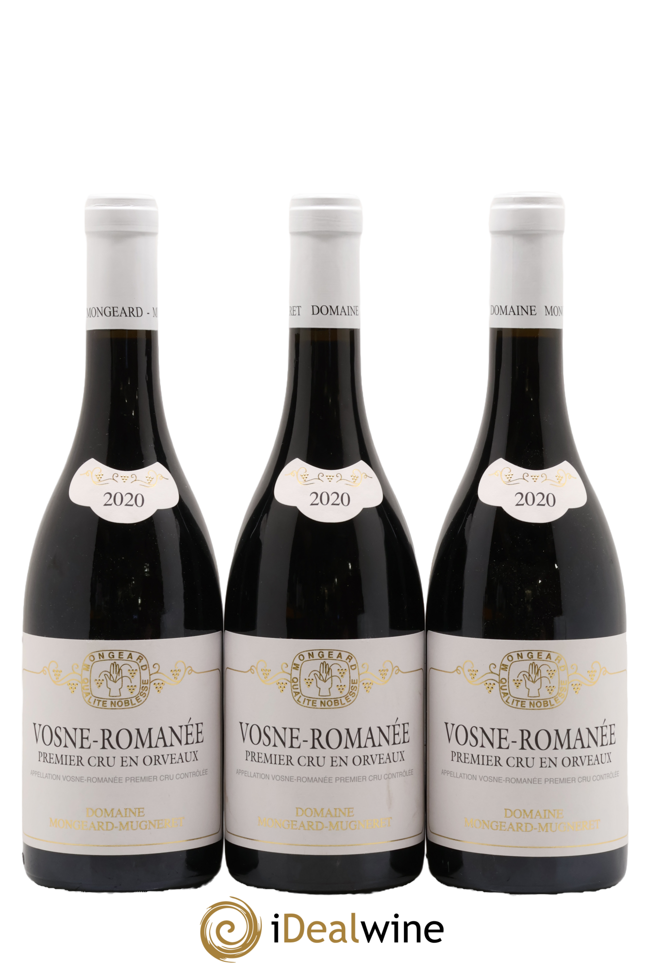 Vosne-Romanée 1er Cru En Orveaux Mongeard-Mugneret (Domaine) 2020 - Lot de 3 bouteilles - 0