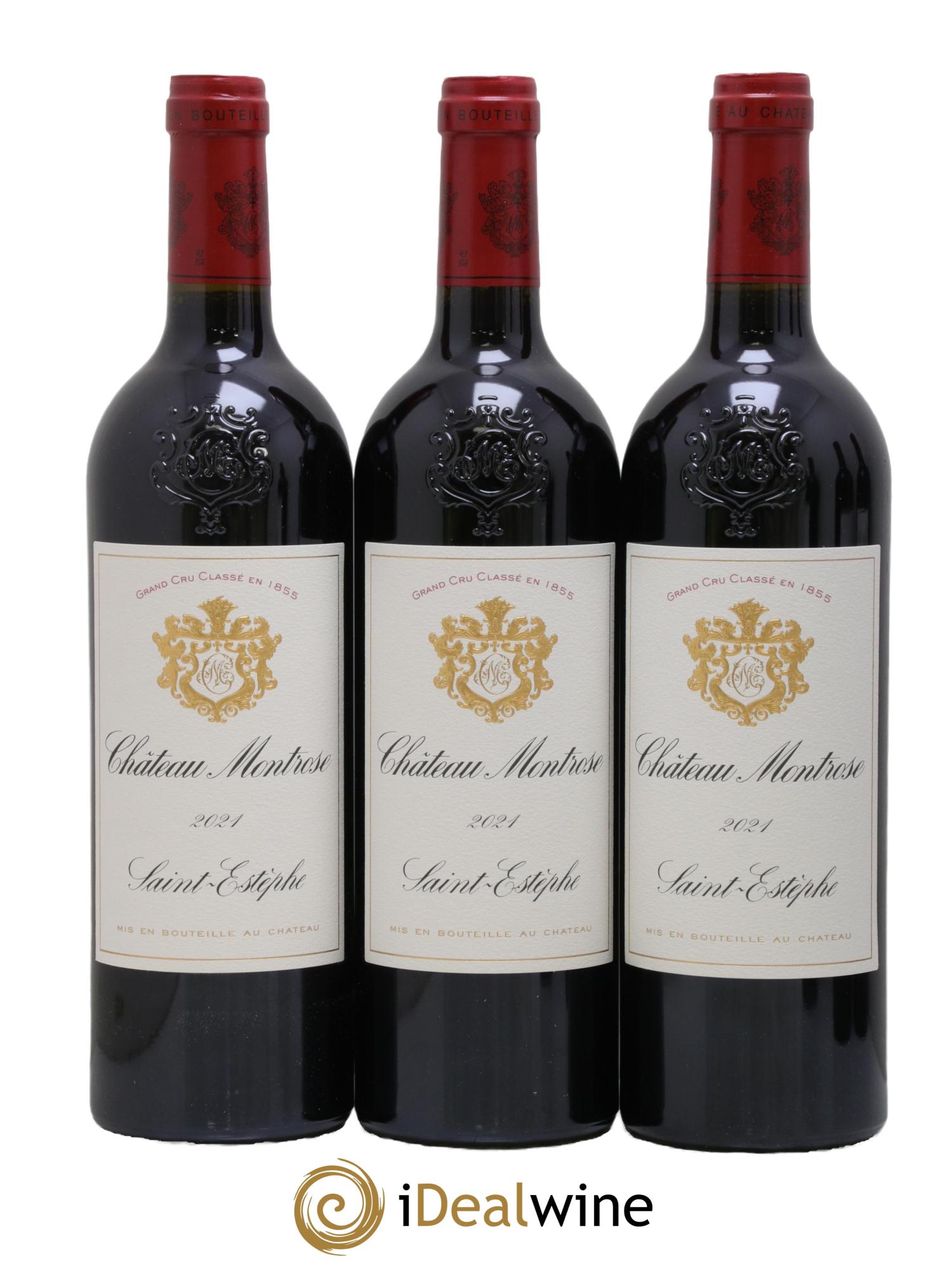 Château Montrose 2ème Grand Cru Classé 2021 - Lot de 6 bouteilles - 1
