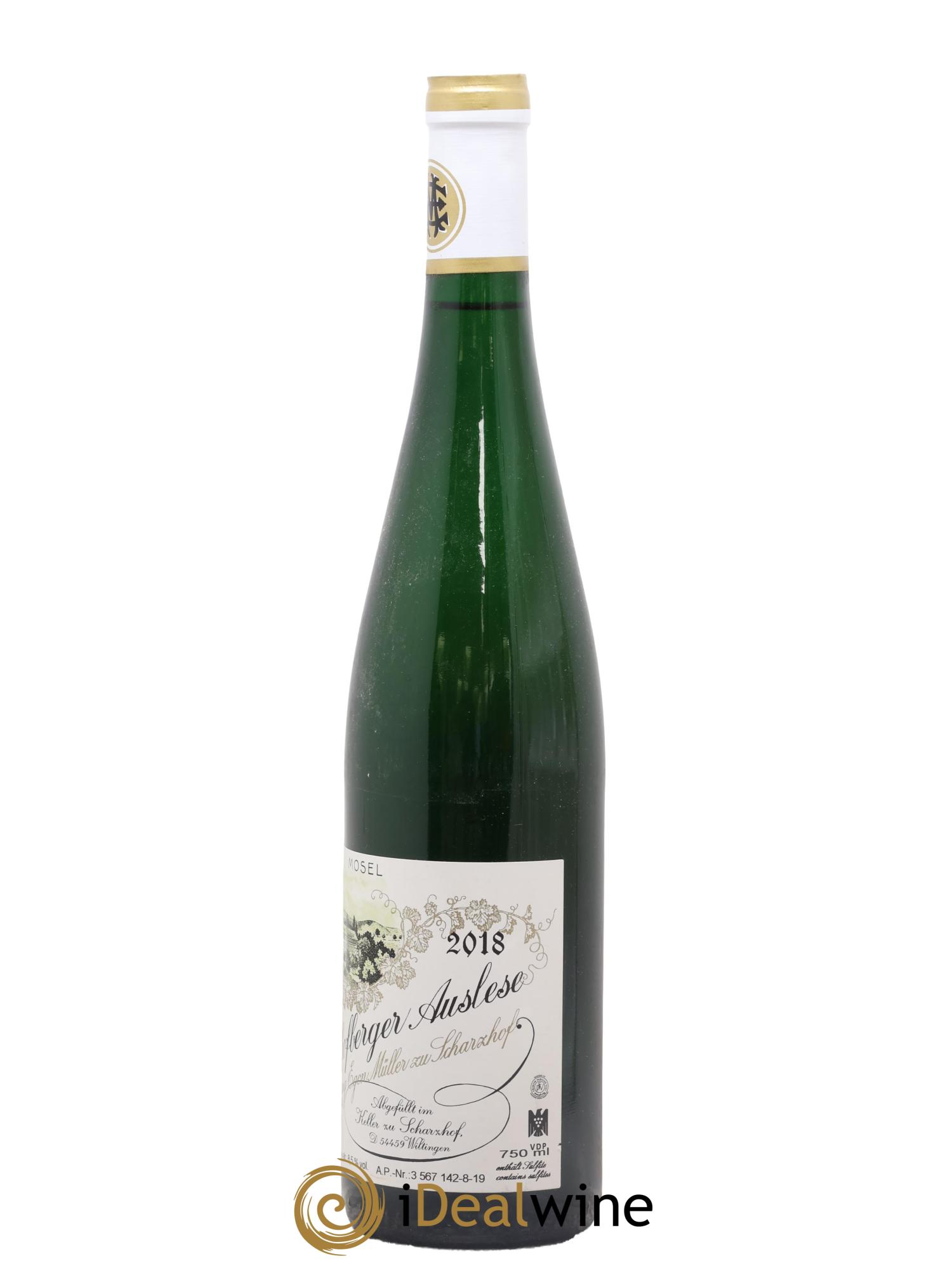 Riesling Scharzhofberger Auslese Egon Muller 2018 - Lot of 1 bottle - 1