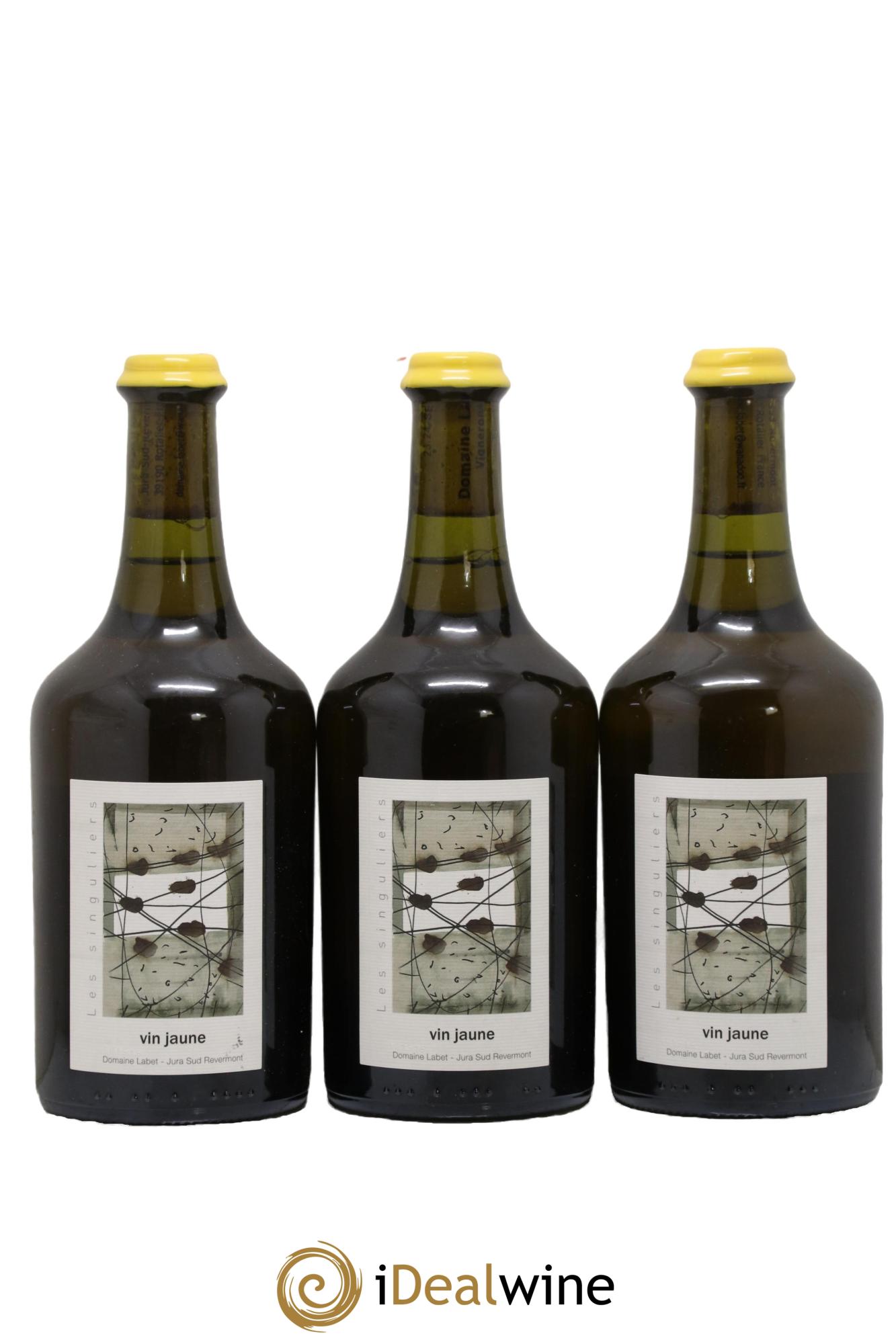 Côtes du Jura Vin Jaune Romain - Julien - Charline Labet 2015 - Lotto di 3 clavelin - 0