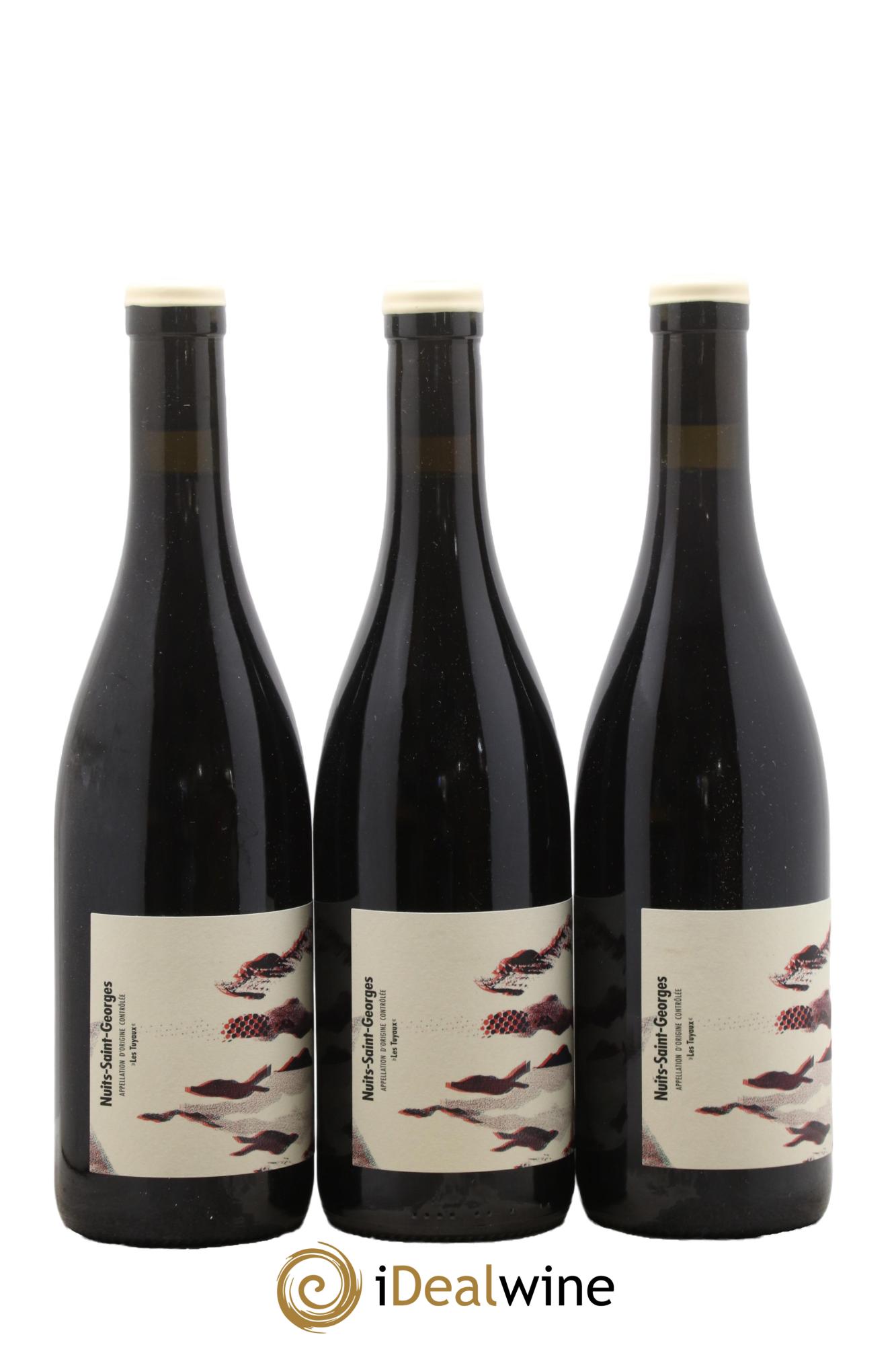 Nuits-Saint-Georges Les tuyaux Chanterêves 2023 - Lot of 3 bottles - 1