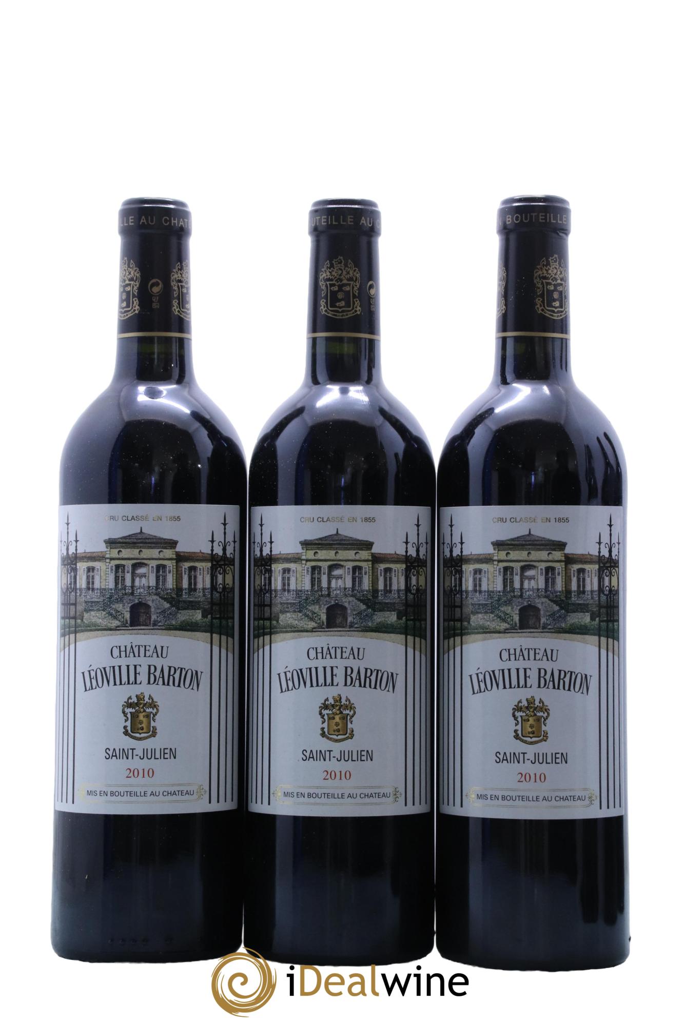 Château Léoville Barton 2ème Grand Cru Classé 2010 - Lot de 6 bouteilles - 1