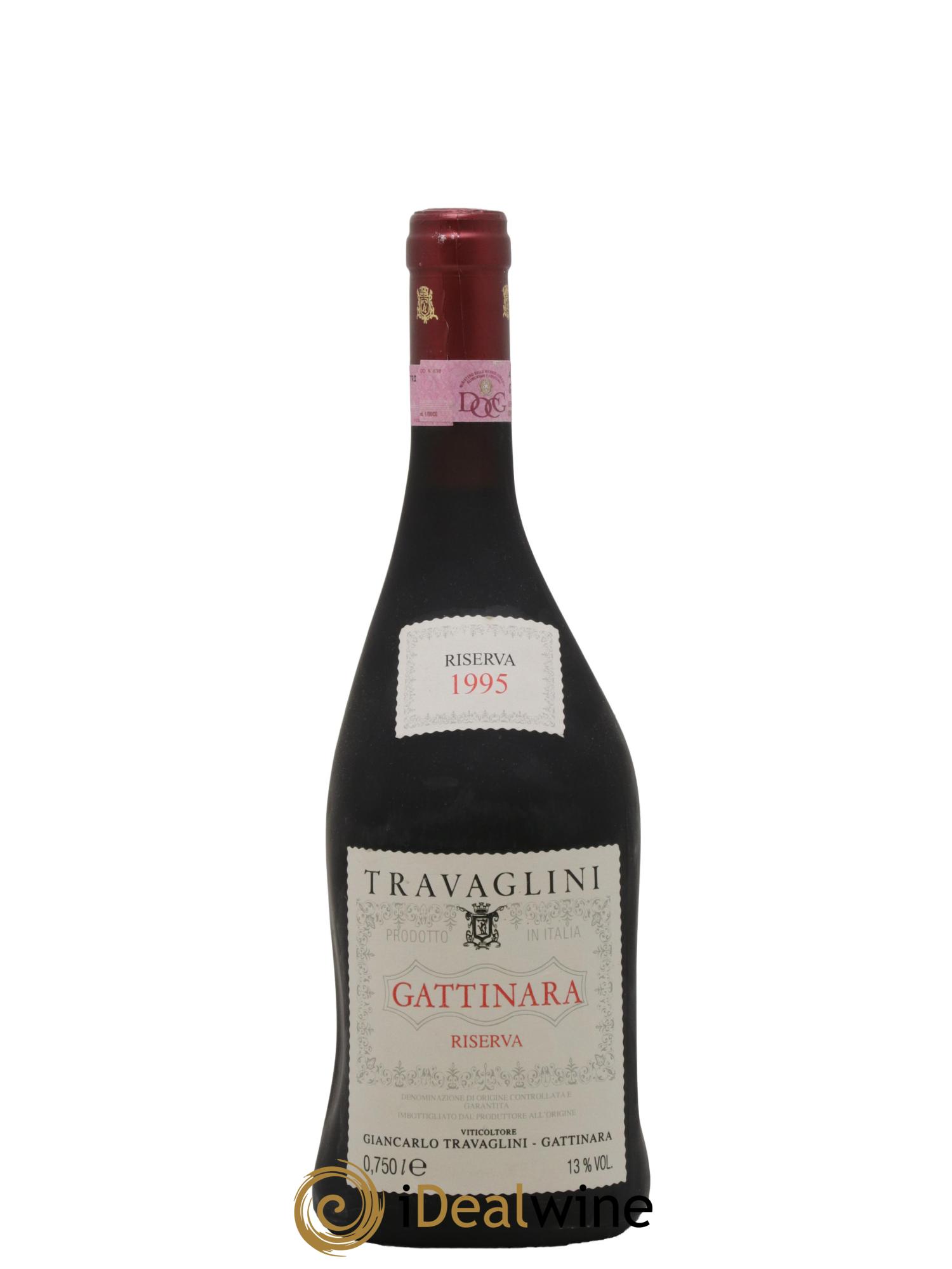 Gattinara DOCG Riserva Travaglini 1995 - Lot of 1 bottle - 0