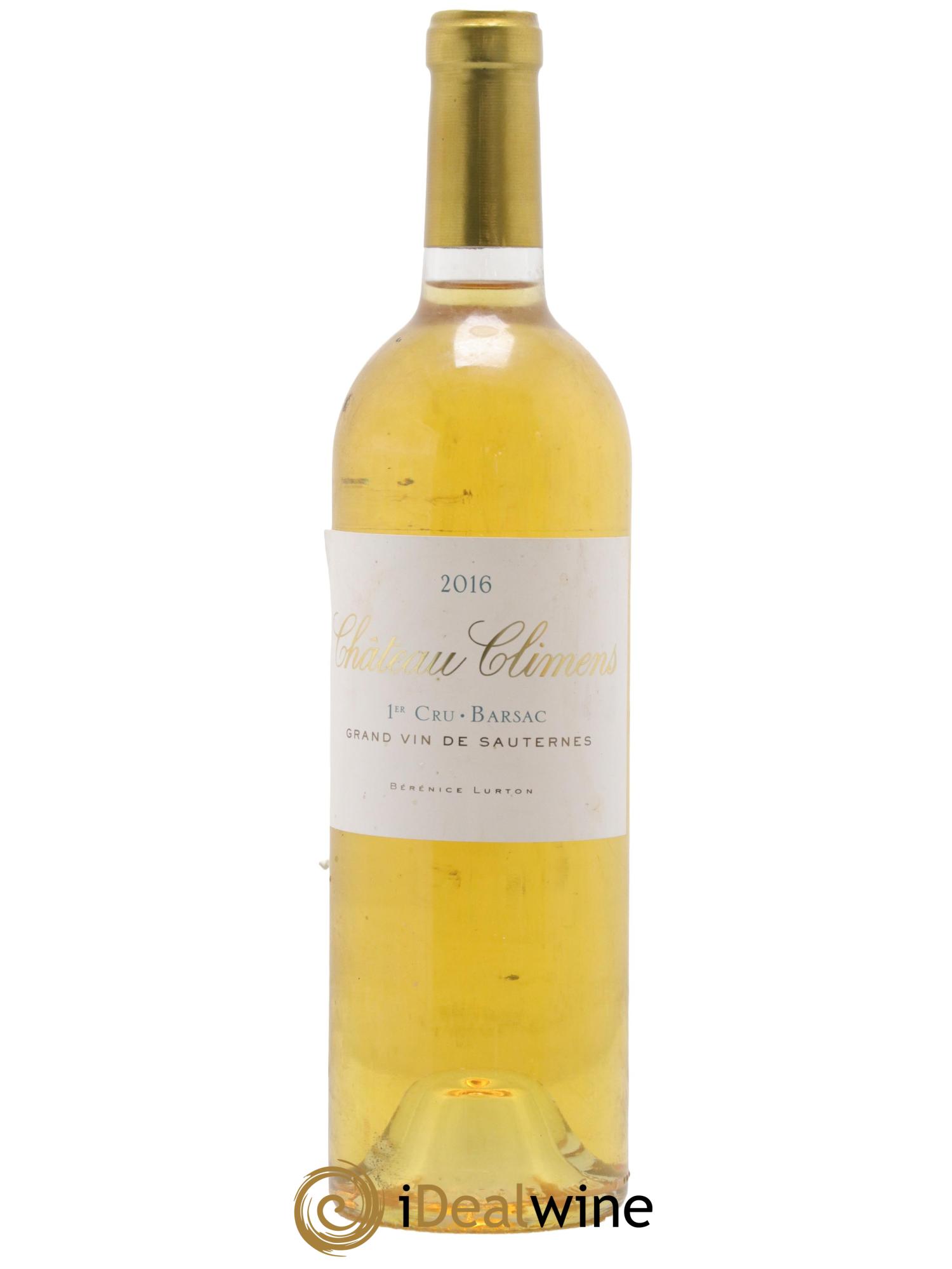 Château Climens 1er Grand Cru Classé 2016 - Lotto di 1 bottiglia - 0