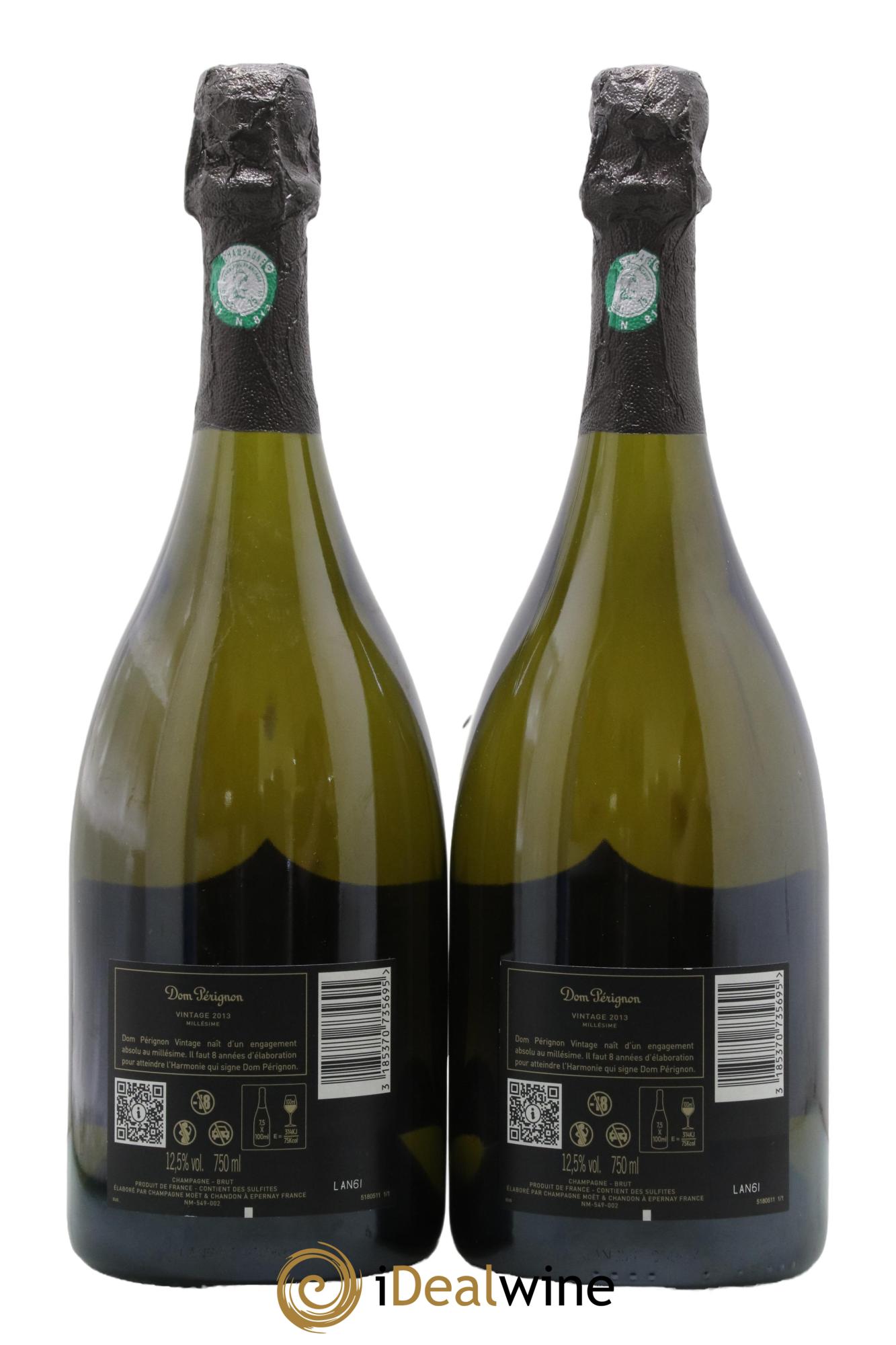 1ère Plenitude (P1) Dom Pérignon 2013 - Lot de 2 bouteilles - 1