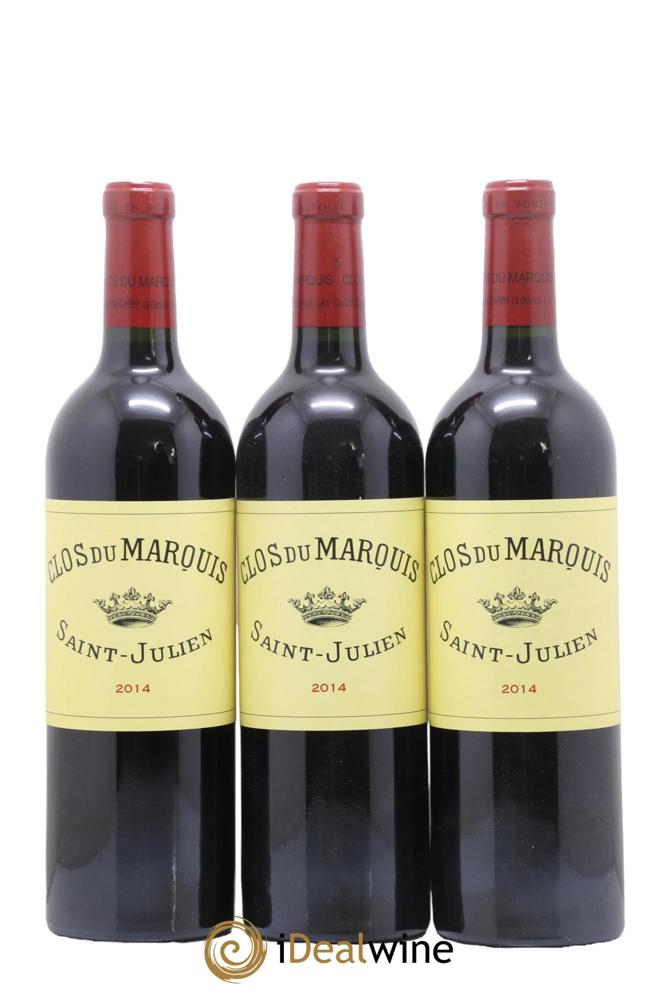 Clos du Marquis  2014 - Lot of 6 bottles - 2