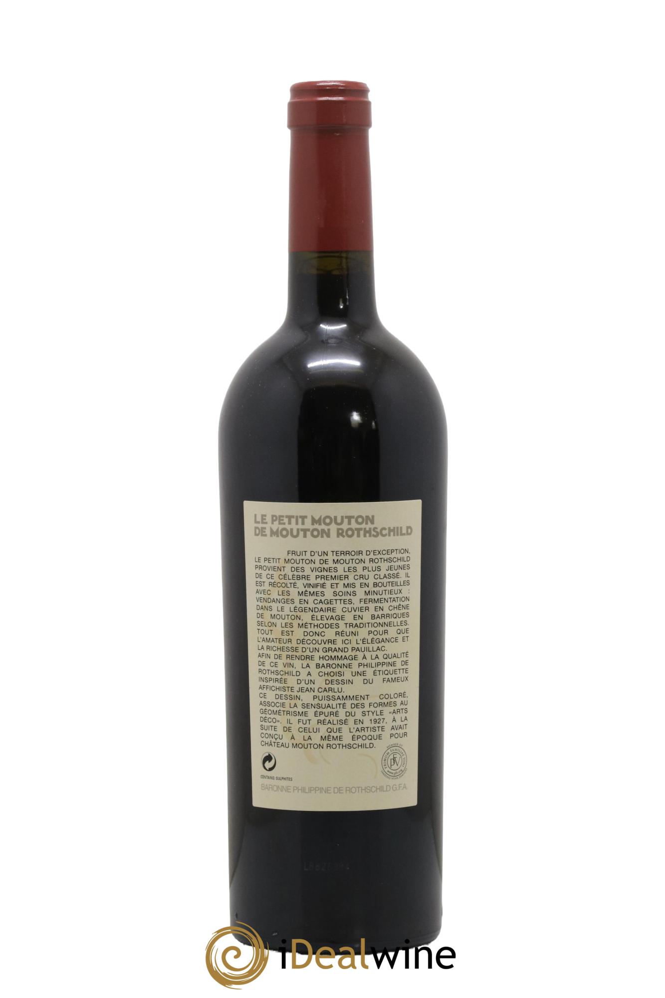 Petit Mouton Second Vin  2010 - Lot de 1 bouteille - 1