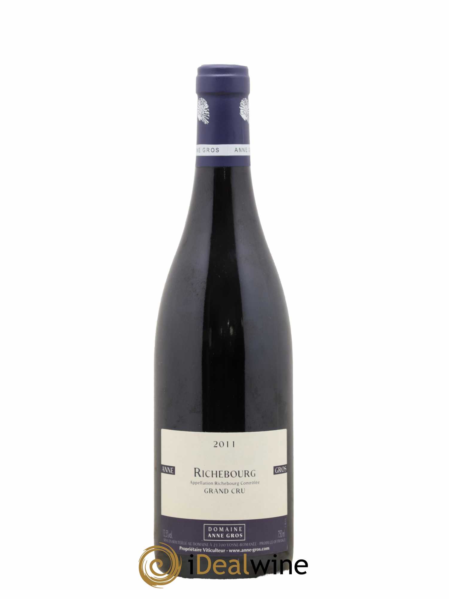Richebourg Grand Cru Anne Gros 2011 - Lot of 1 bottle - 0