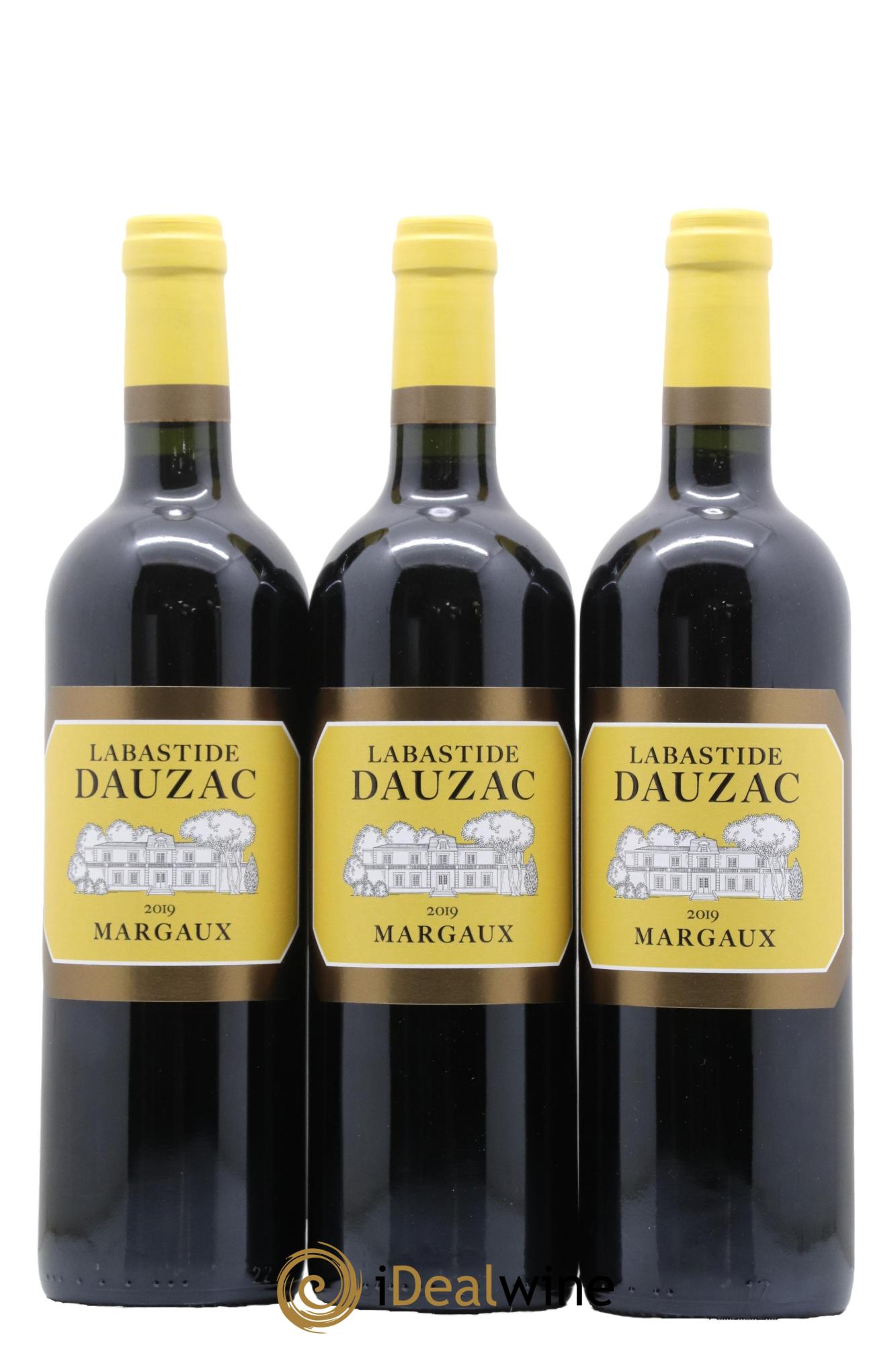 Margaux La Bastide Dauzac Château Dauzac 2019 - Lot de 3 bouteilles - 0
