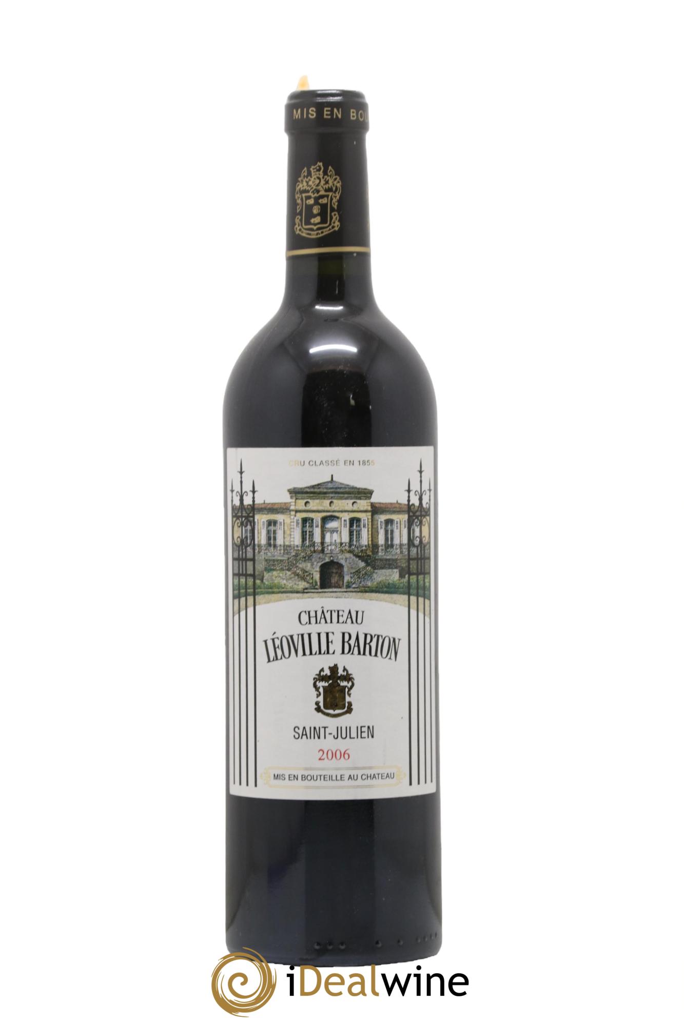 Château Léoville Barton 2ème Grand Cru Classé 2006 - Lot de 1 bouteille - 0