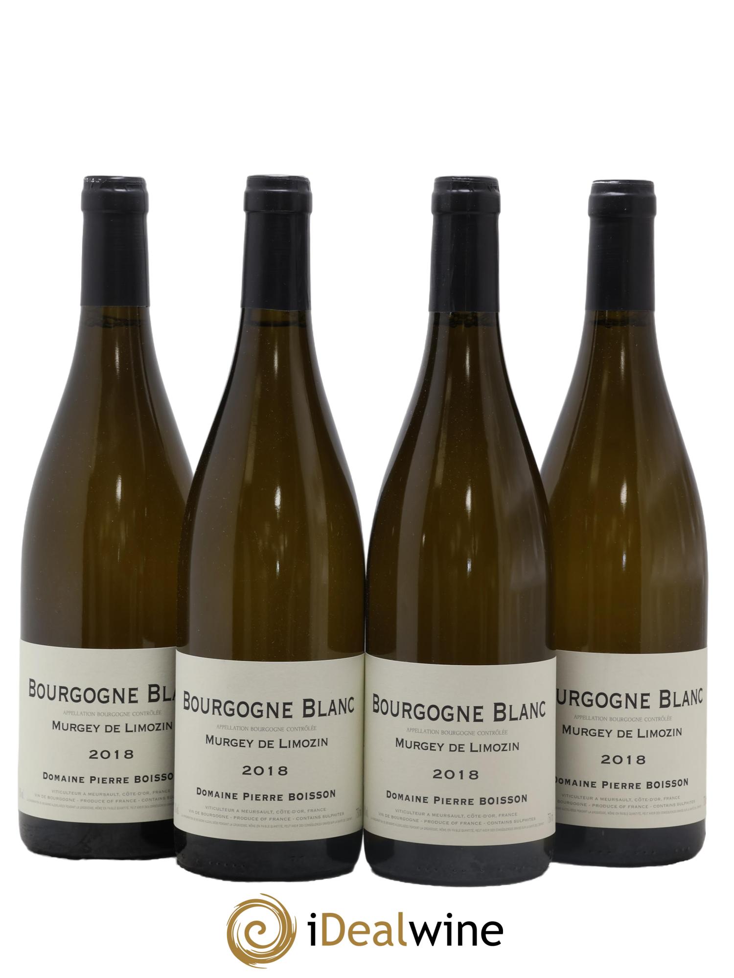 Bourgogne Murgey de Limozin Pierre Boisson (Domaine) 2018 - Lotto di 4 bottiglie - 0