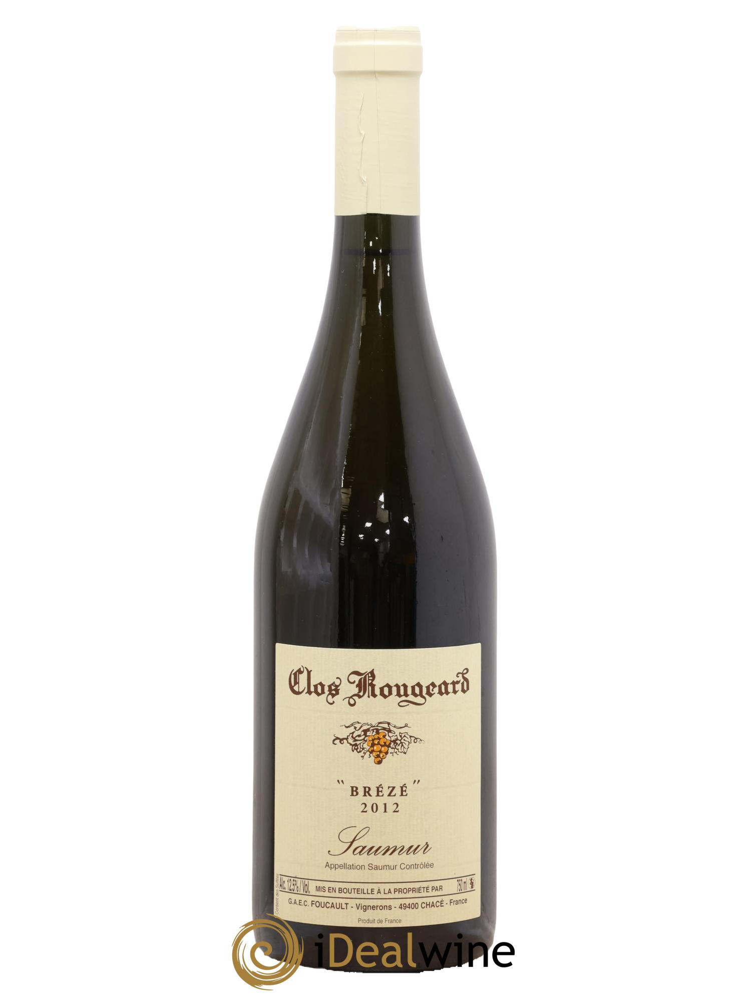 Saumur Brézé Clos Rougeard 2012 - Lot of 1 bottle - 0