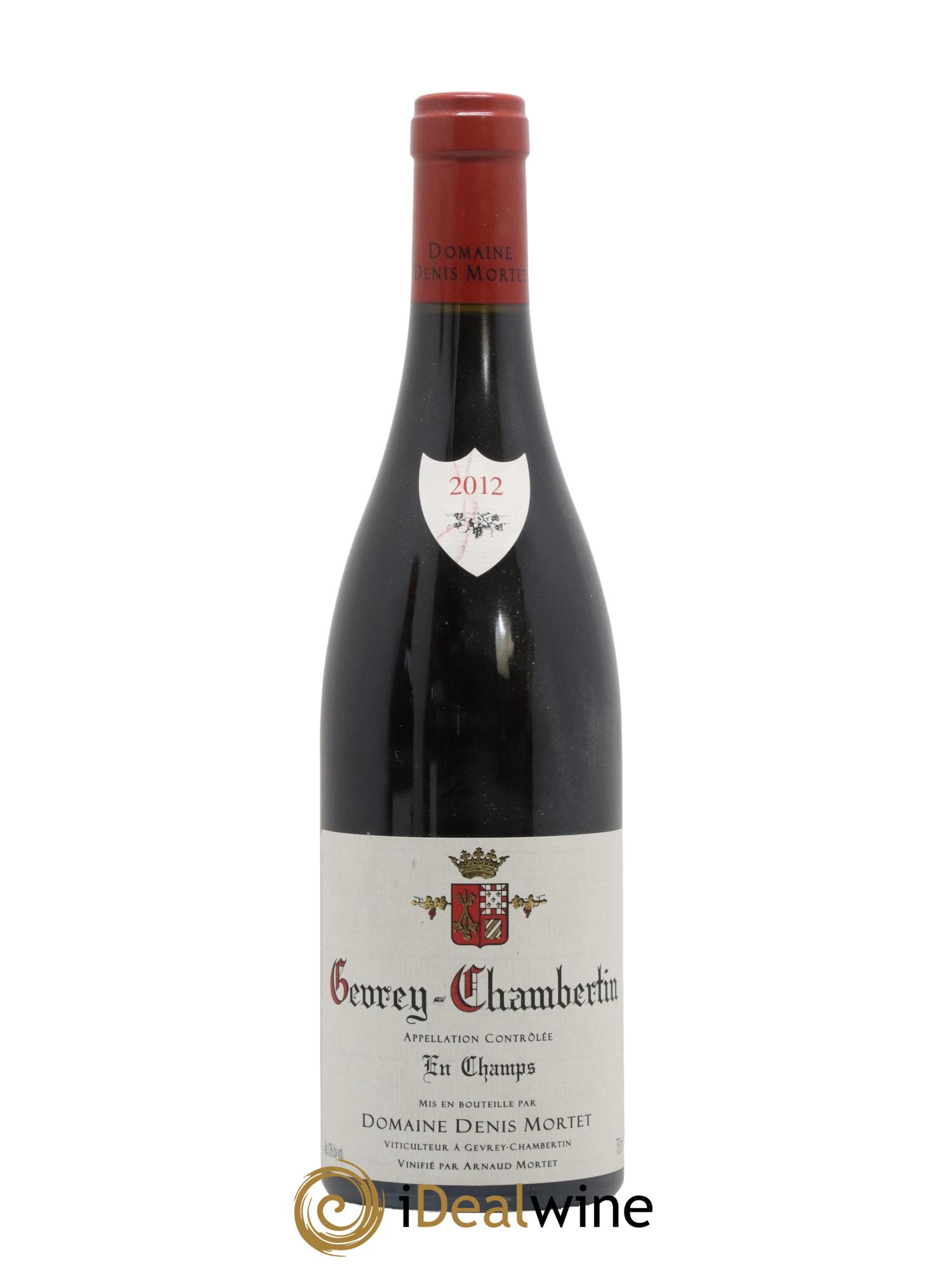 Gevrey-Chambertin En Champs Denis Mortet 2012 - Lot de 1 bouteille - 0