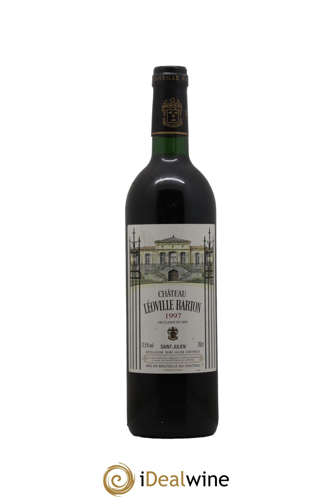 Château Léoville Barton 2ème Grand Cru Classé 1997 - Lot de 1 bouteille - 0