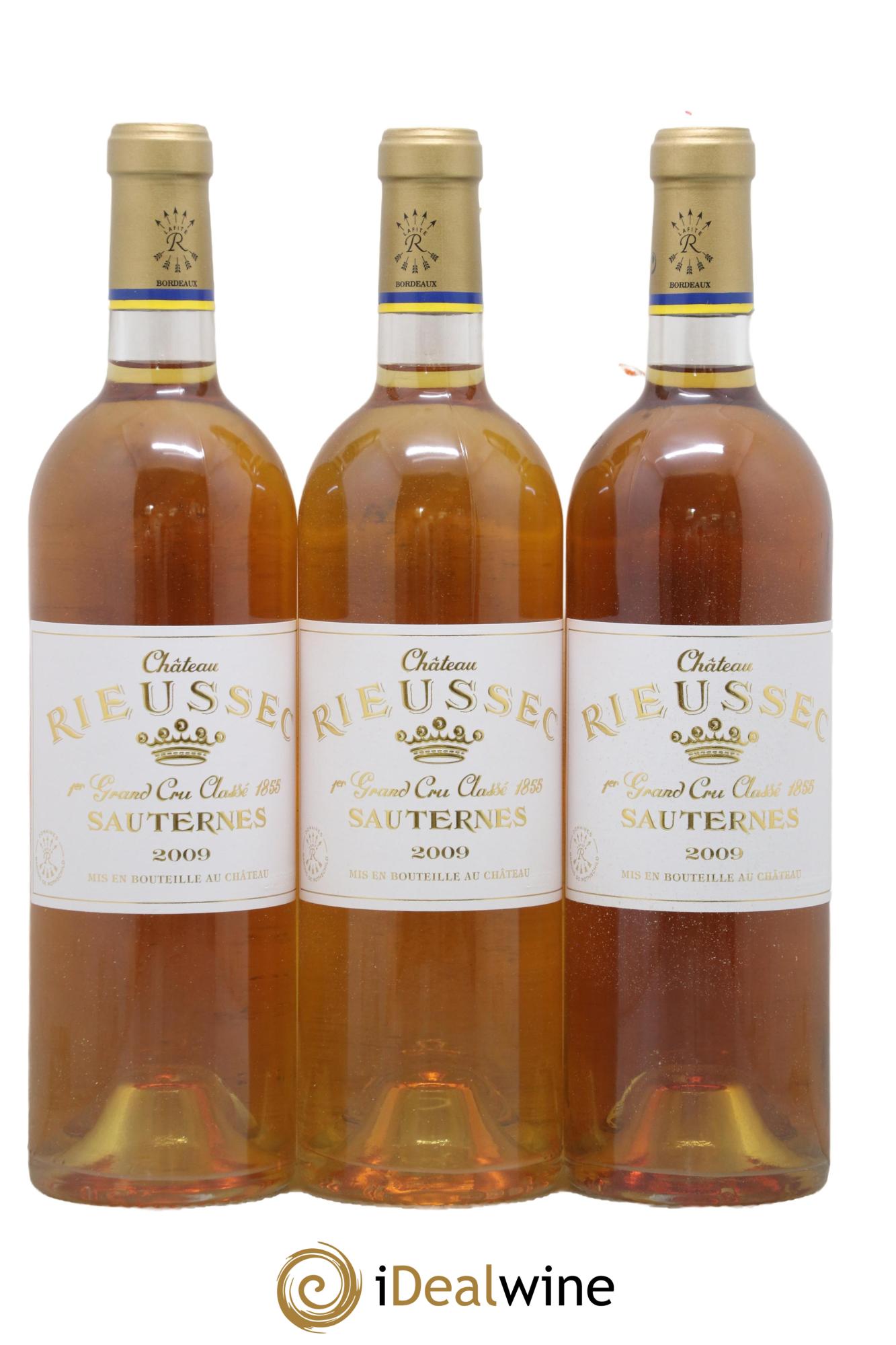 Château Rieussec 1er Grand Cru Classé 2009 - Lot de 12 bouteilles - 4