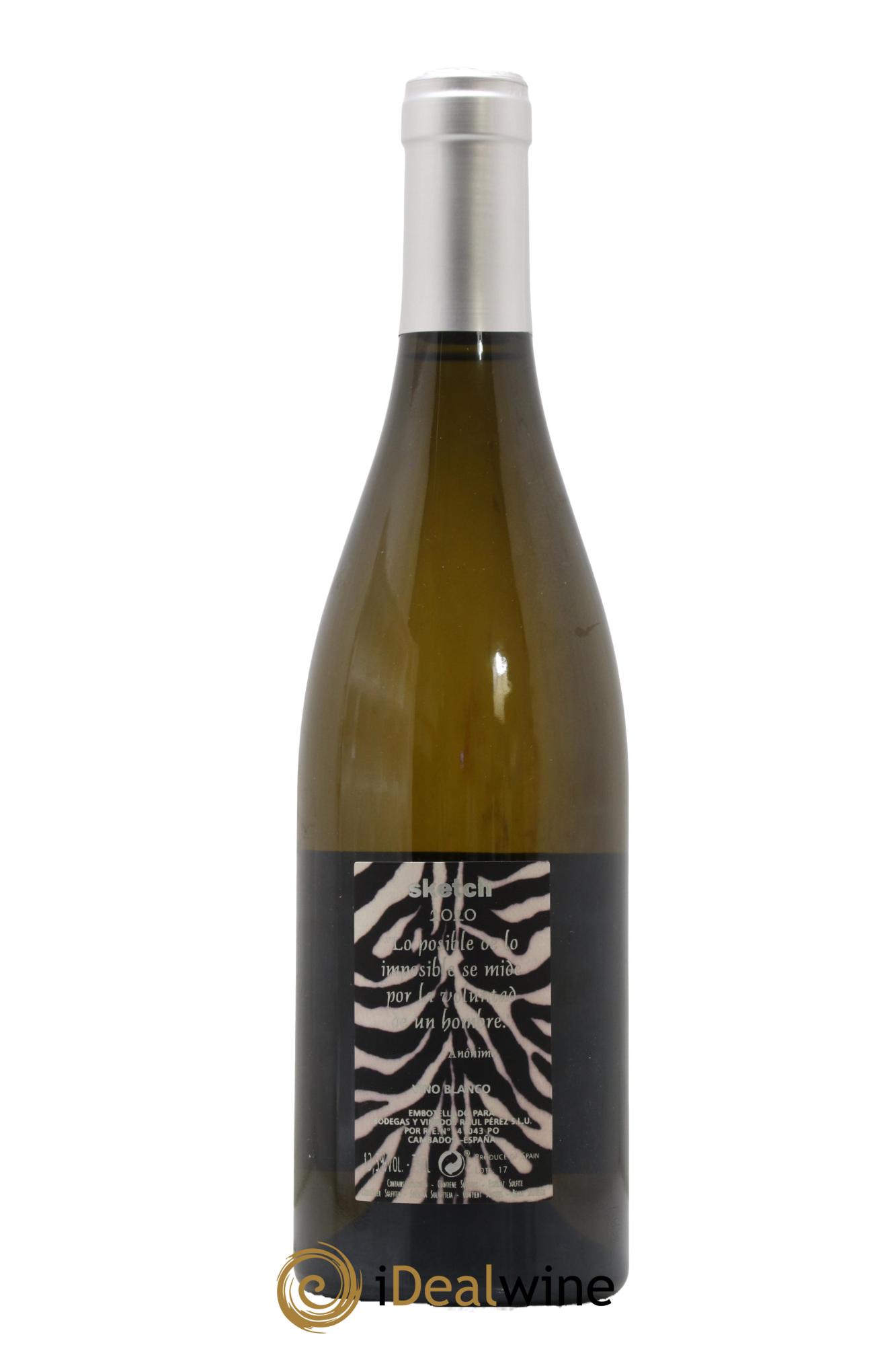 Espagne Galicia Sketch Raul Pèrez 2020 - Posten von 1 Flasche - 1