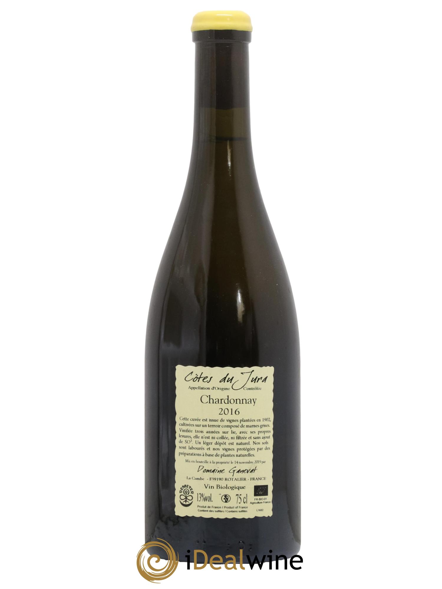 Côtes du Jura Les Chalasses Vieilles Vignes Jean-François Ganevat (Domaine) 2016 - Lot de 1 bouteille - 1