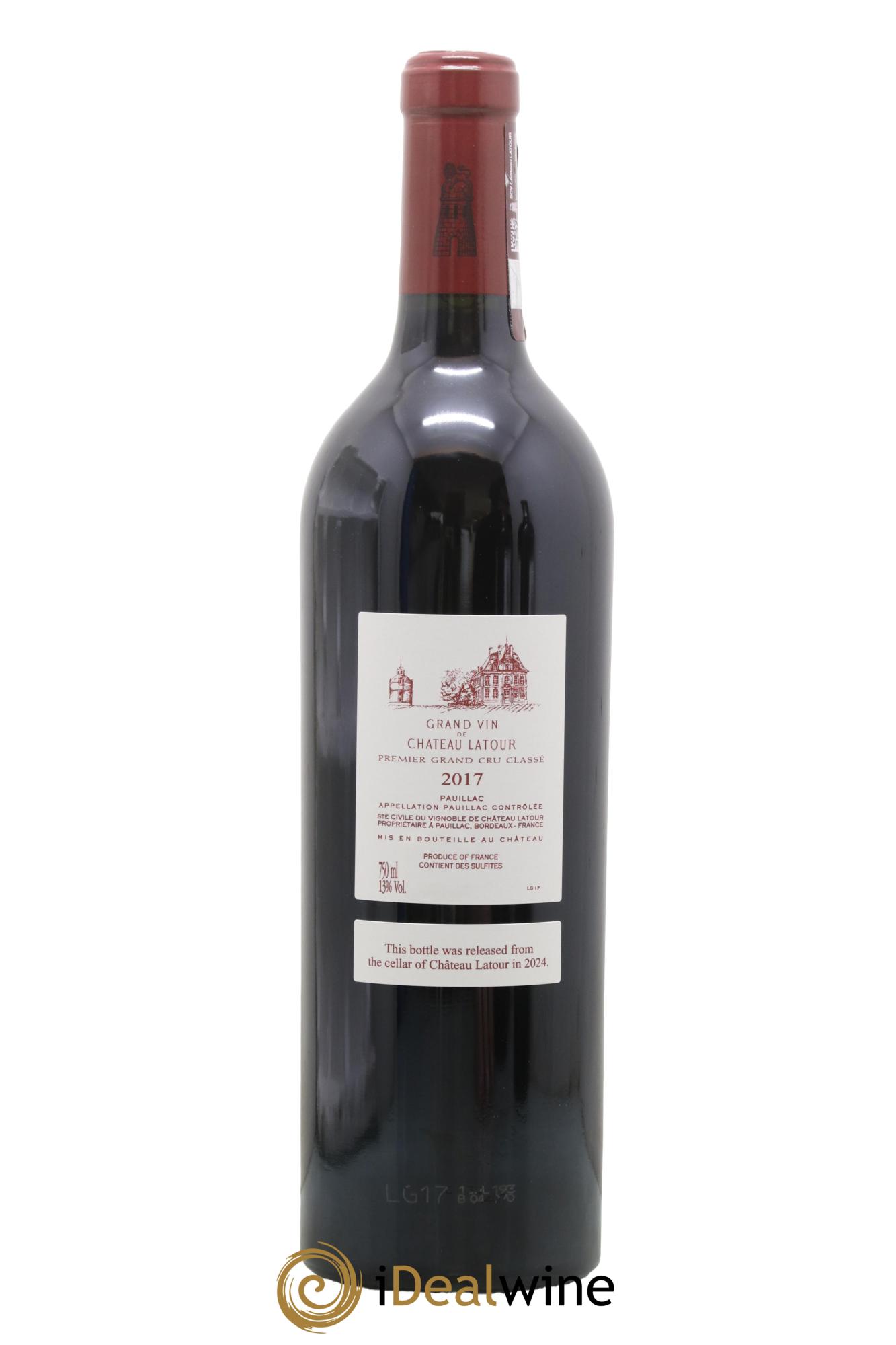Château Latour 1er Grand Cru Classé 2017 - Lot of 1 bottle - 1