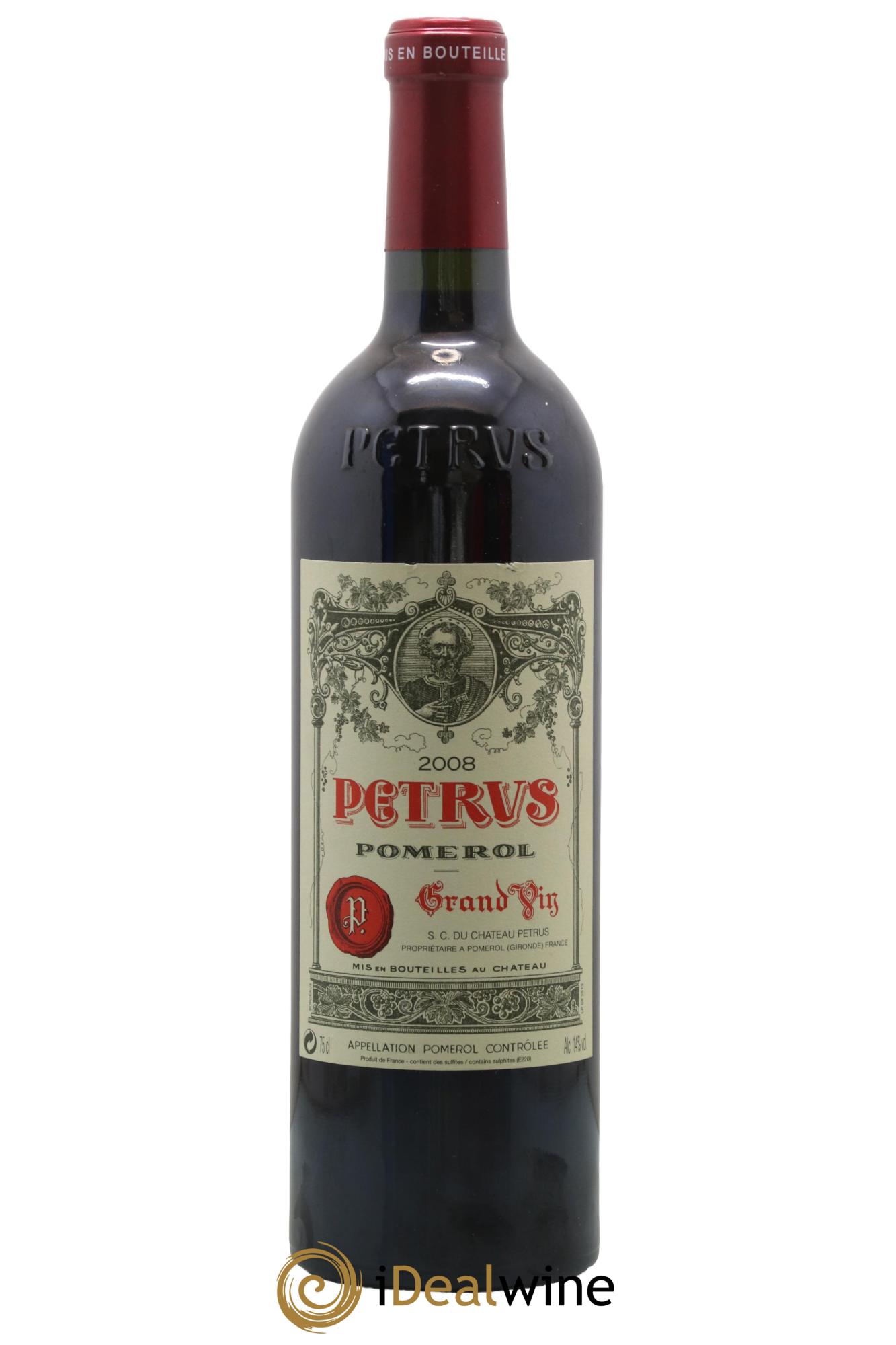 Petrus 2008 - Lot de 1 bouteille - 0