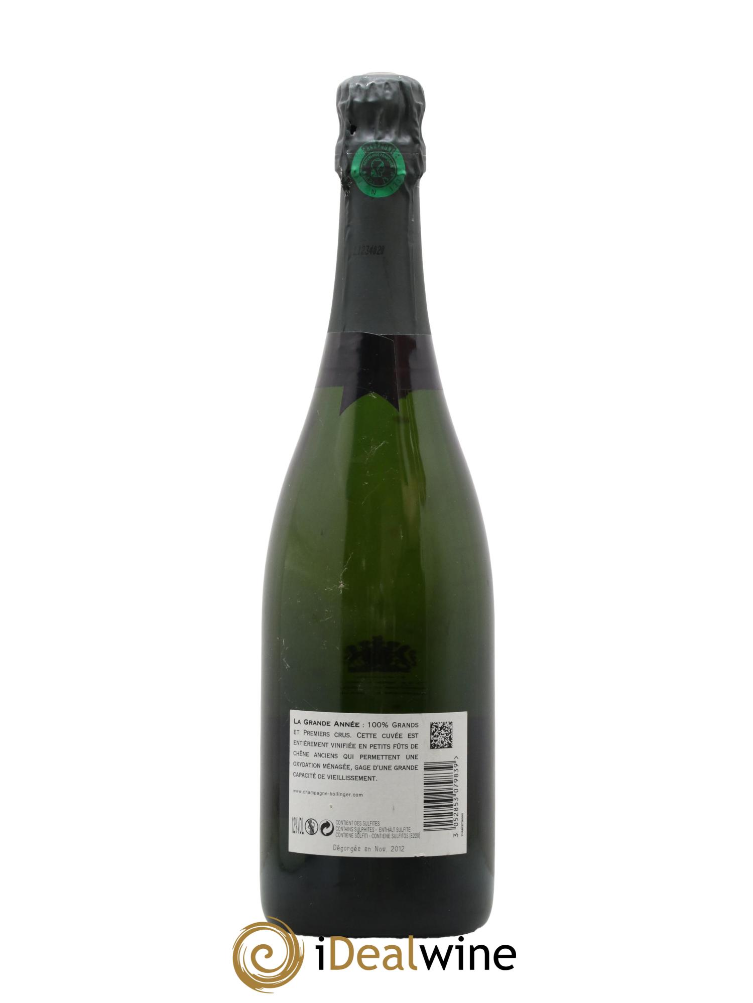 Grande Année Brut Bollinger 2004 - Lotto di 1 bottiglia - 1