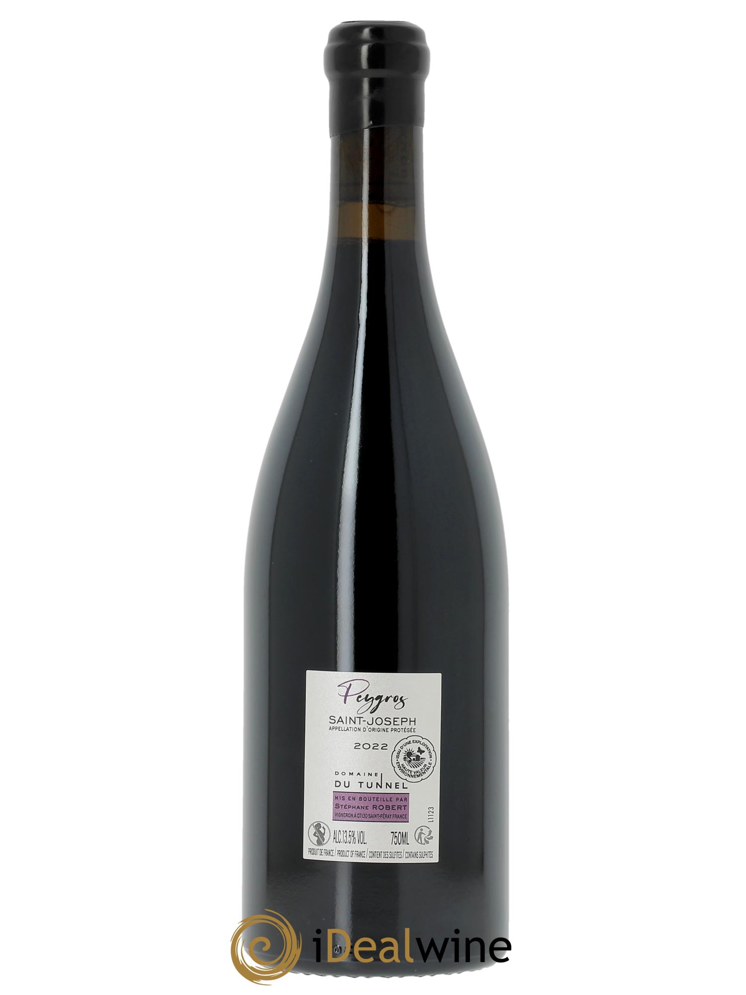 Saint-Joseph Peygros Tunnel (Domaine du)  2022 - Lot of 1 bottle - 2