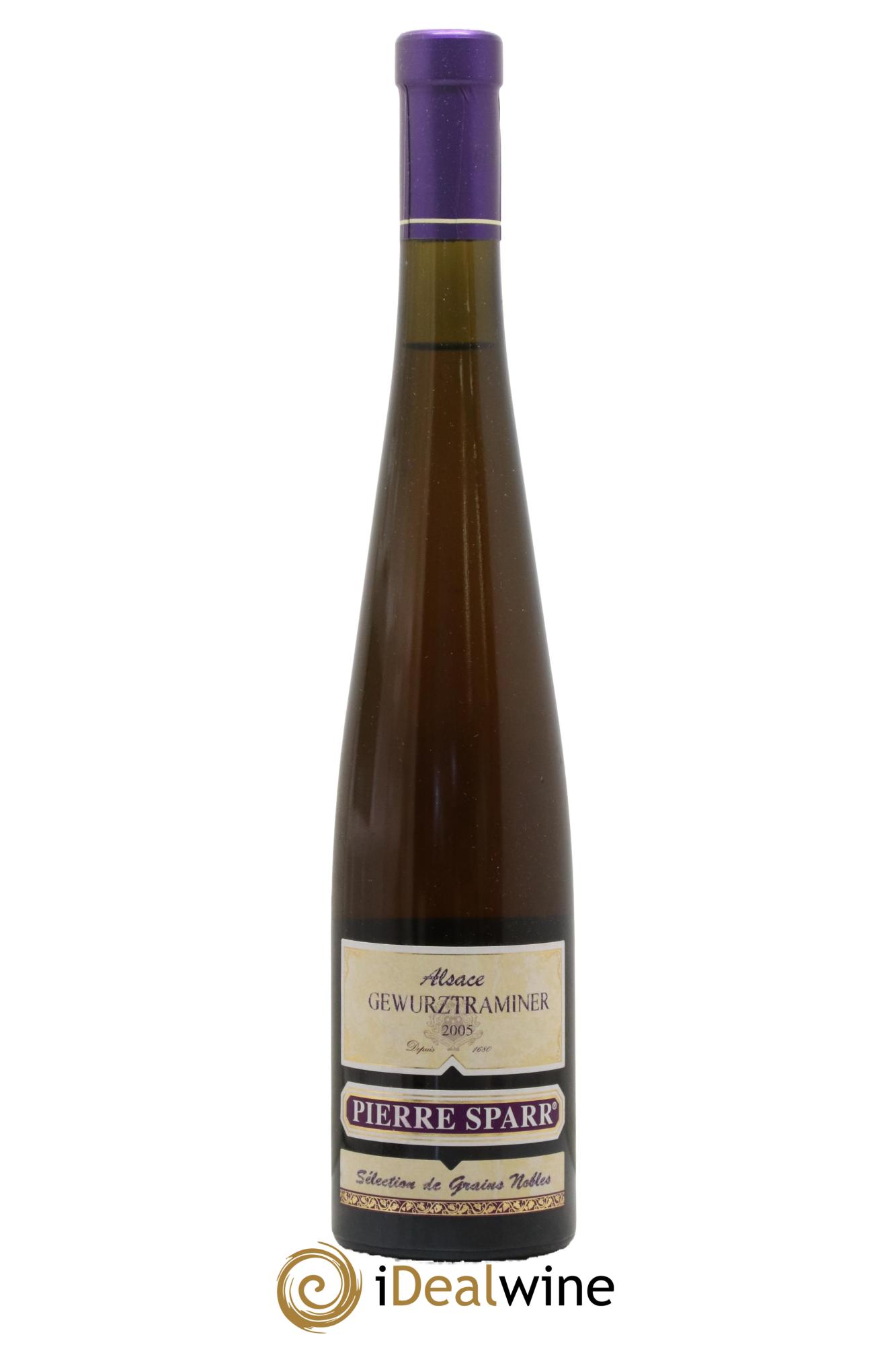 Alsace Gewurztraminer Sélection de Grains Nobles Pierre Sparr  2005 - Lot of 1 500ml format  - 0