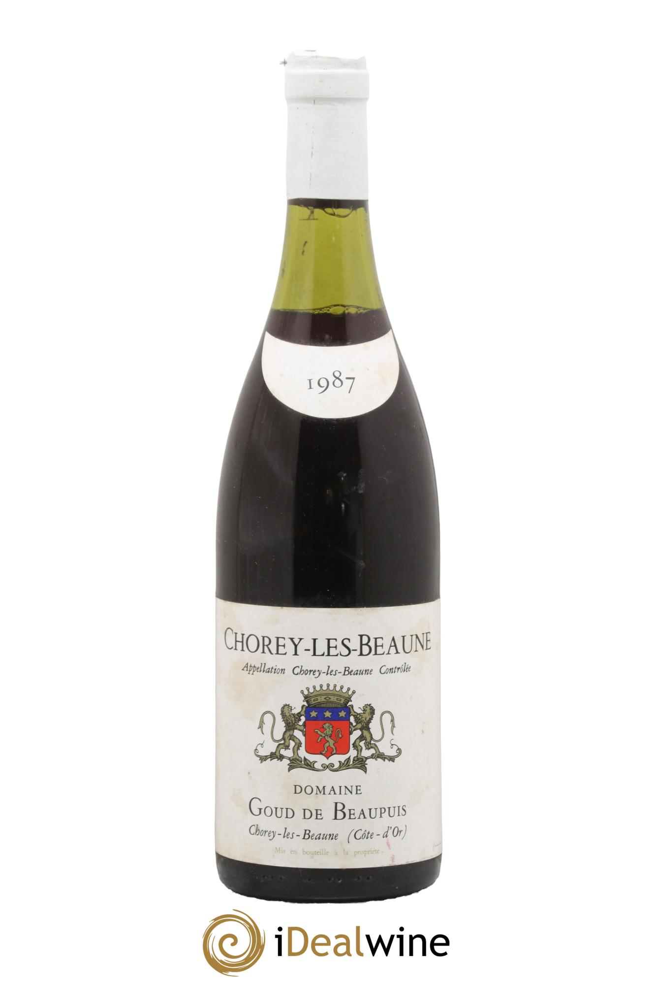 Chorey-lès-Beaune Goud De Beaupuis 1987 - Lot de 1 bouteille - 0