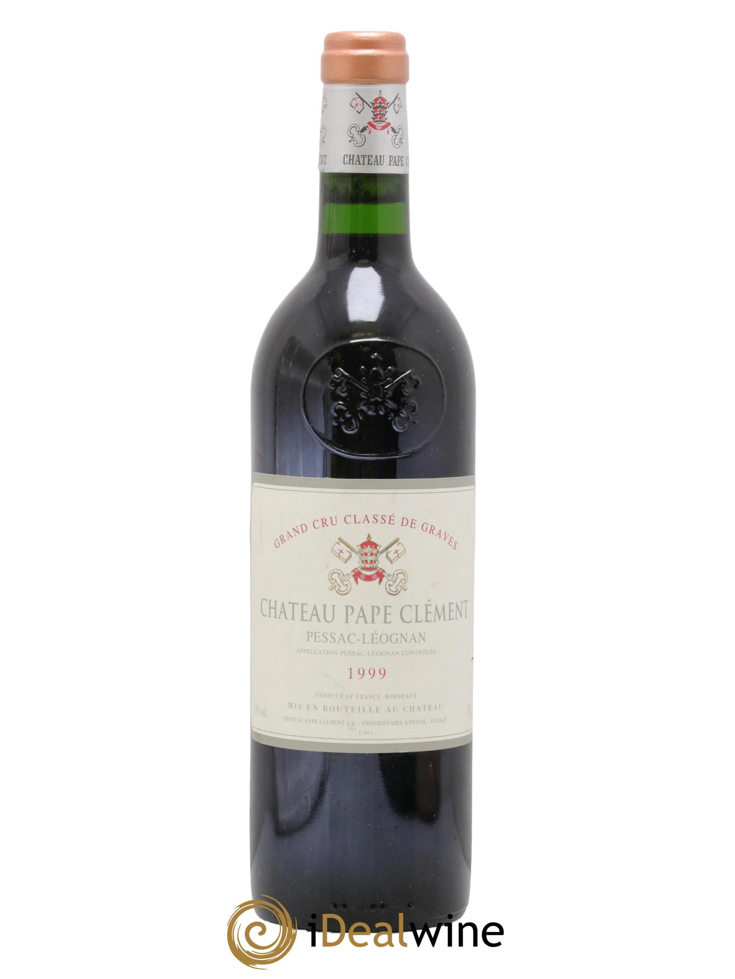 Château Pape Clément Cru Classé de Graves 1999 - Lot of 1 bottle - 0