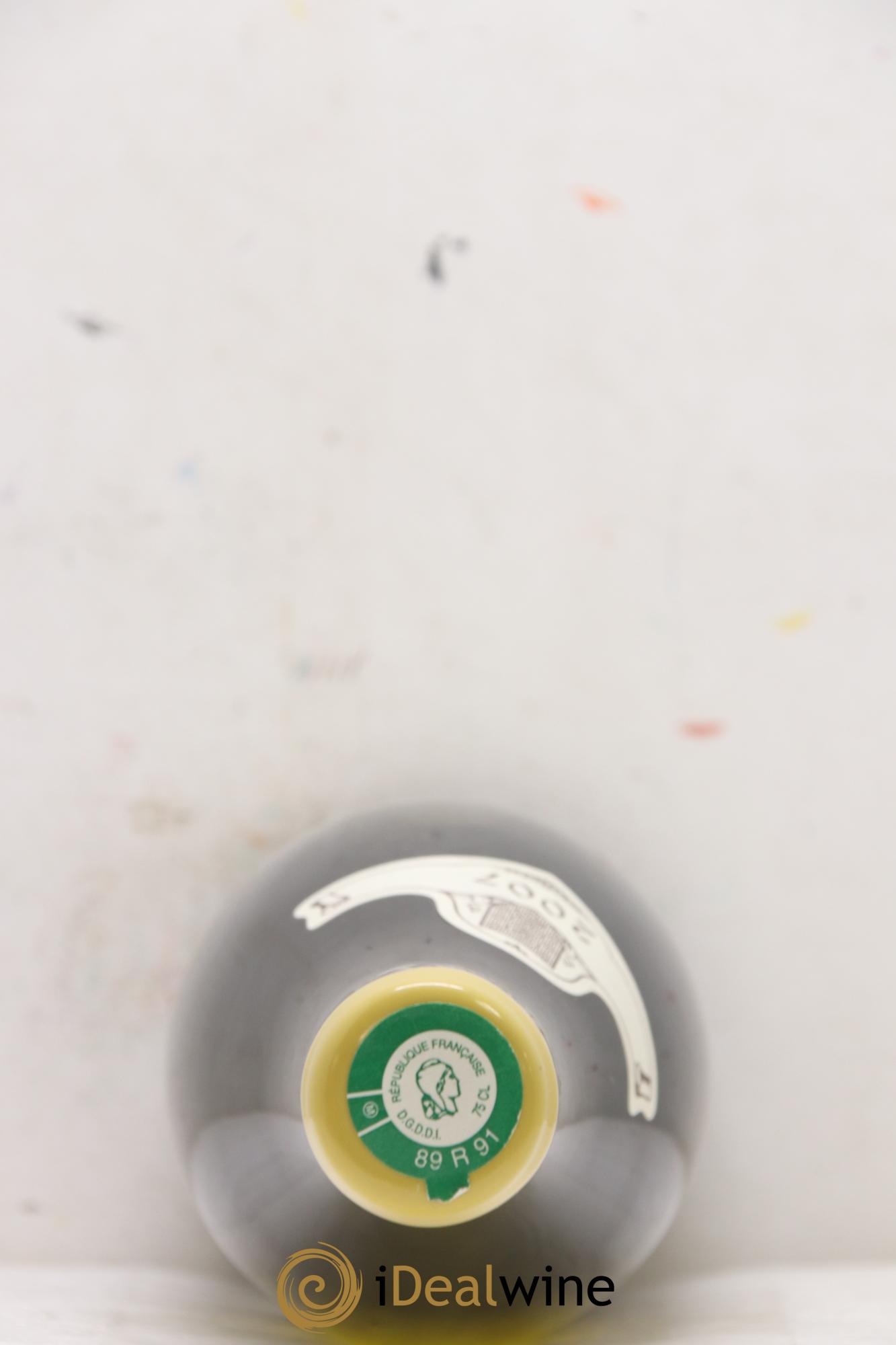 Chablis Grand Cru Valmur Raveneau (Domaine) 2007 - Lot of 1 bottle - 1