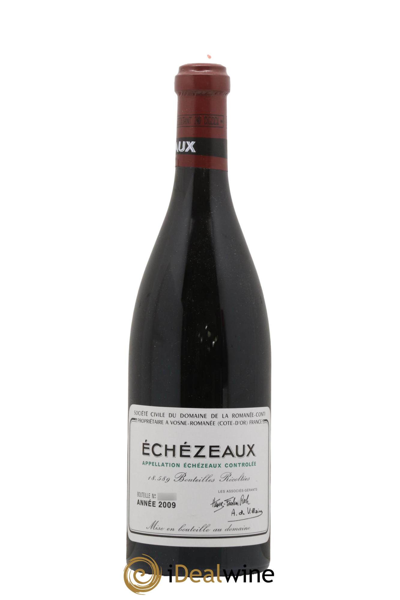 Echezeaux Grand Cru Domaine de la Romanée-Conti 2009 - Lot of 1 bottle - 0