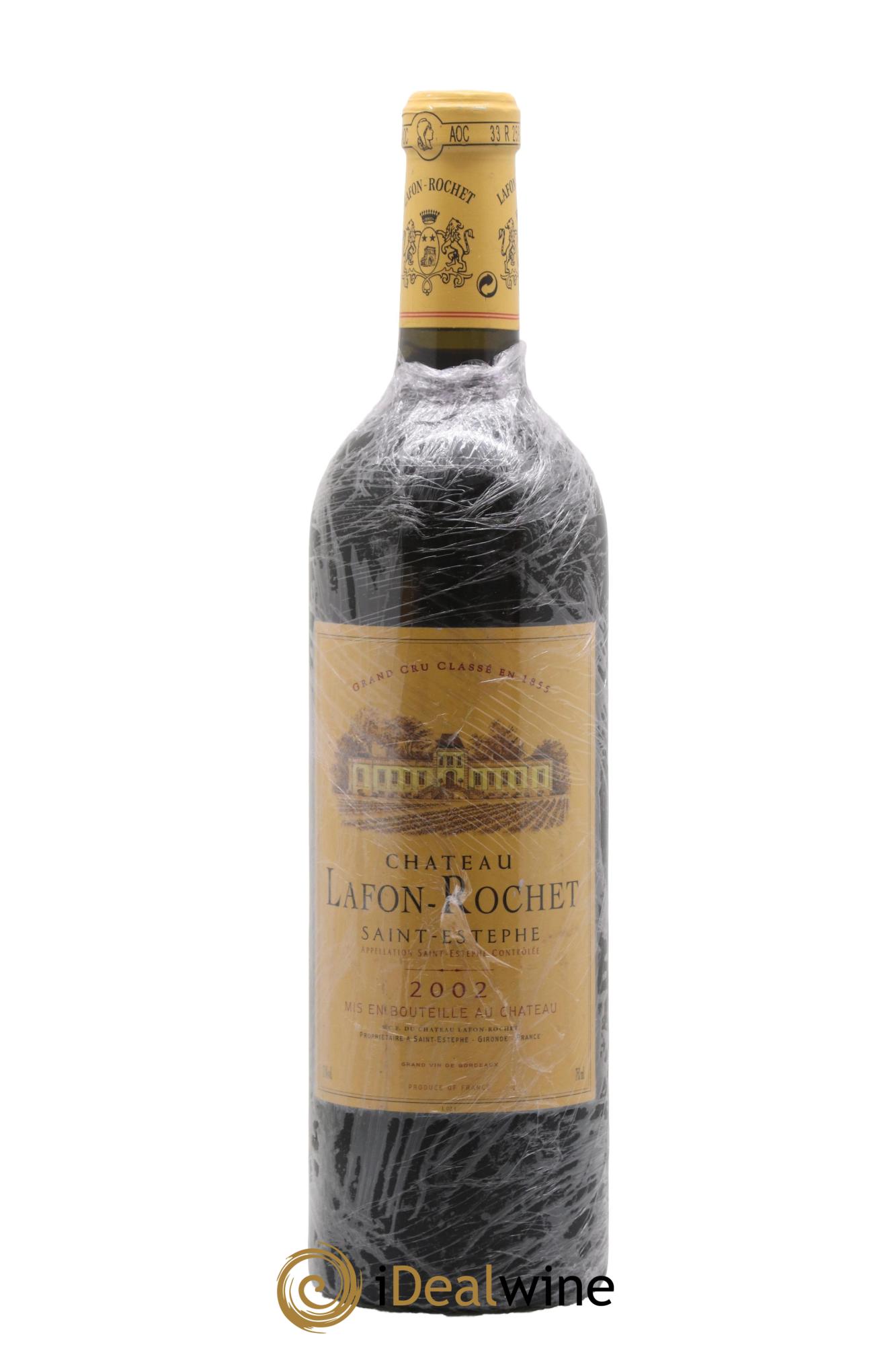 Château Lafon Rochet 4ème Grand Cru Classé 2002 - Posten von 1 Flasche - 0