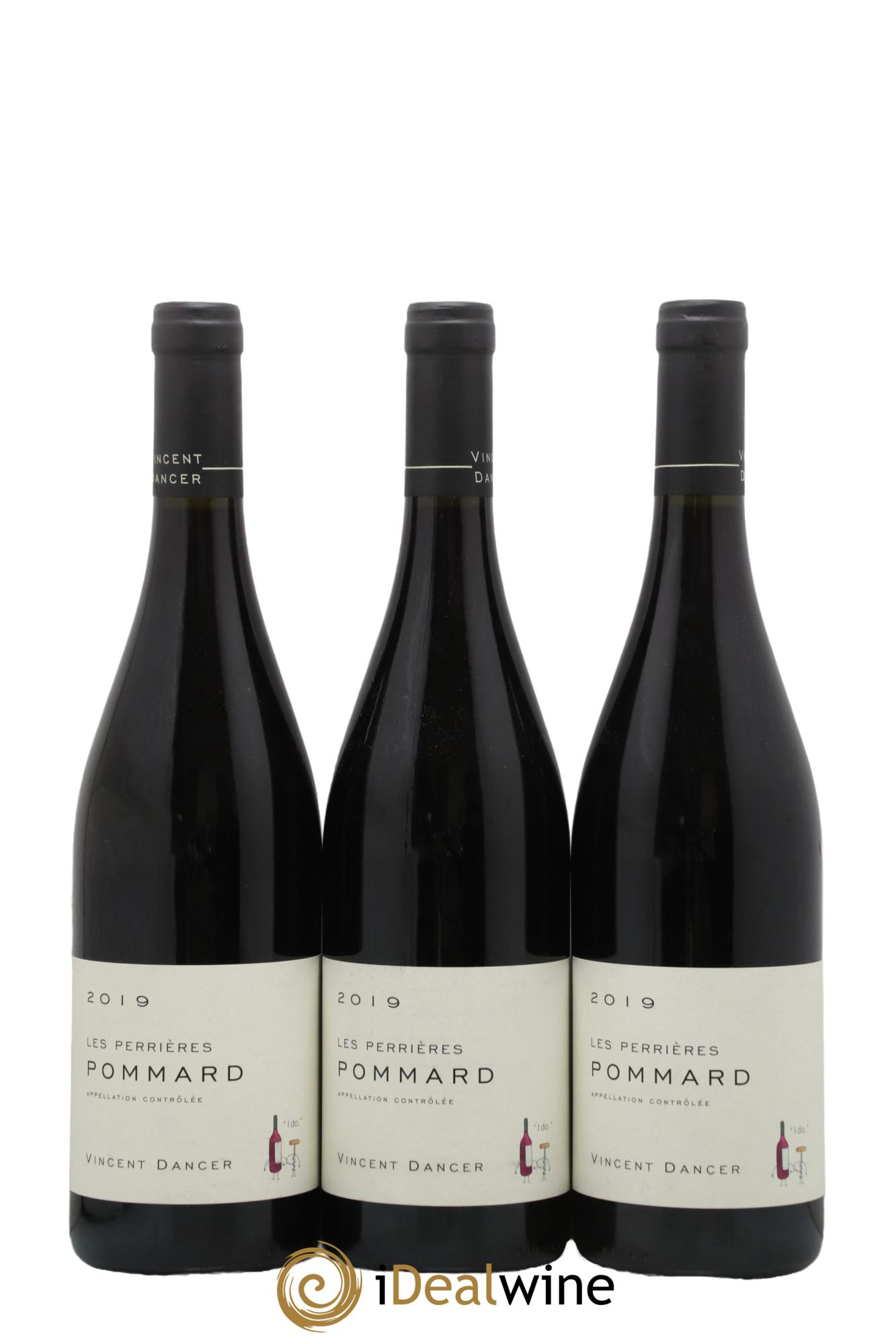 Pommard Les Perrières Vincent Dancer 2019 - Lot de 3 bouteilles - 0