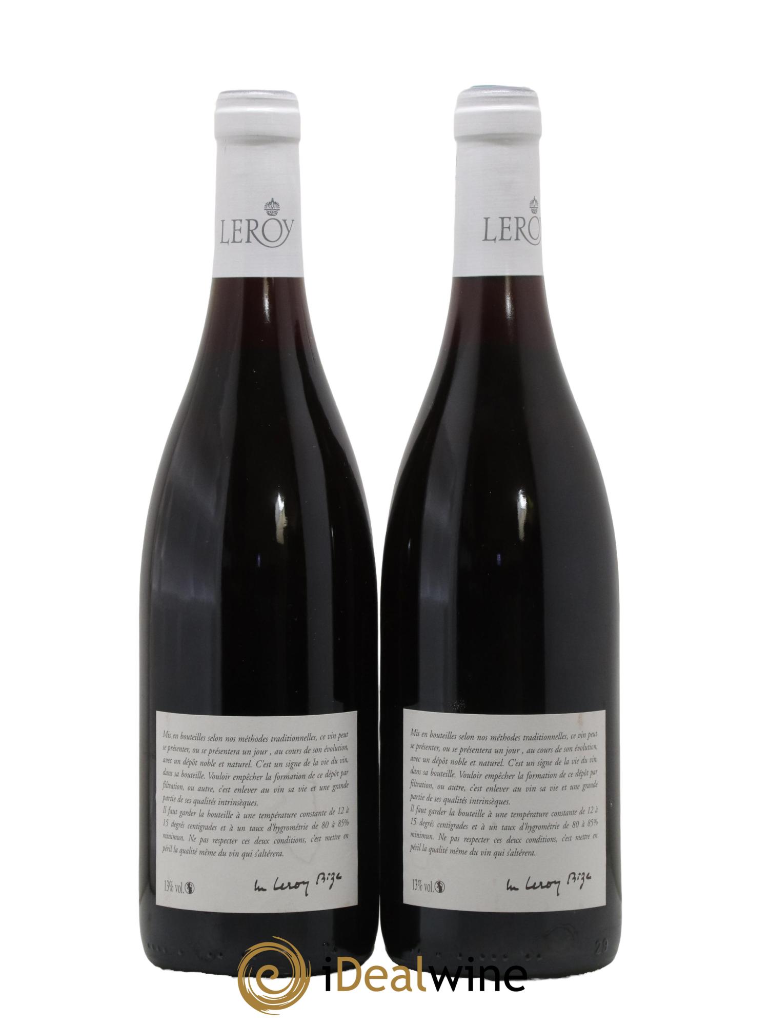 Nuits-Saint-Georges 1er Cru Les Chaboeufs Leroy Sa 2007 - Lot de 2 bouteilles - 1