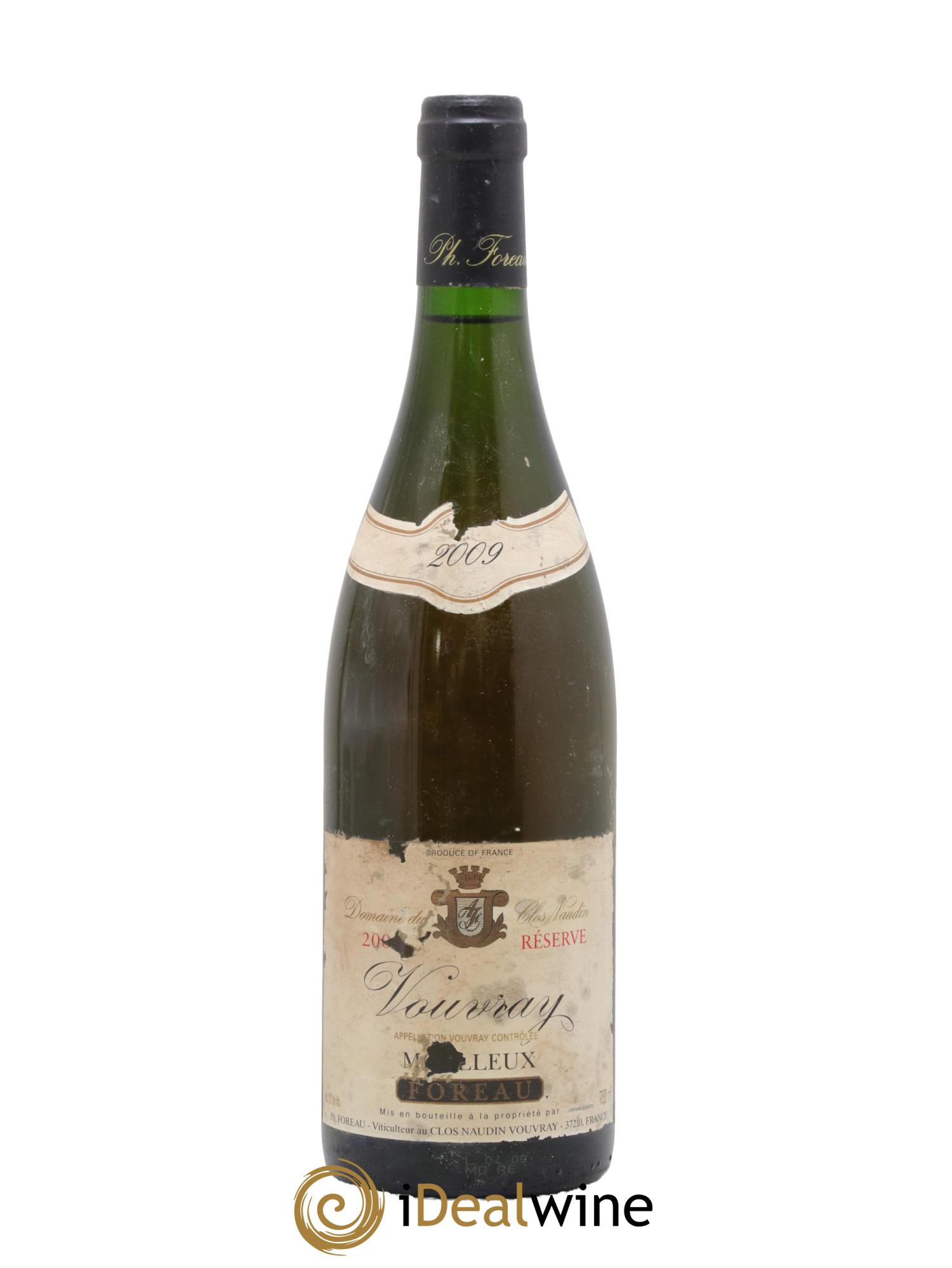 Vouvray Moelleux Réserve Clos Naudin - Philippe Foreau 2009 - Lot of 1 bottle - 0