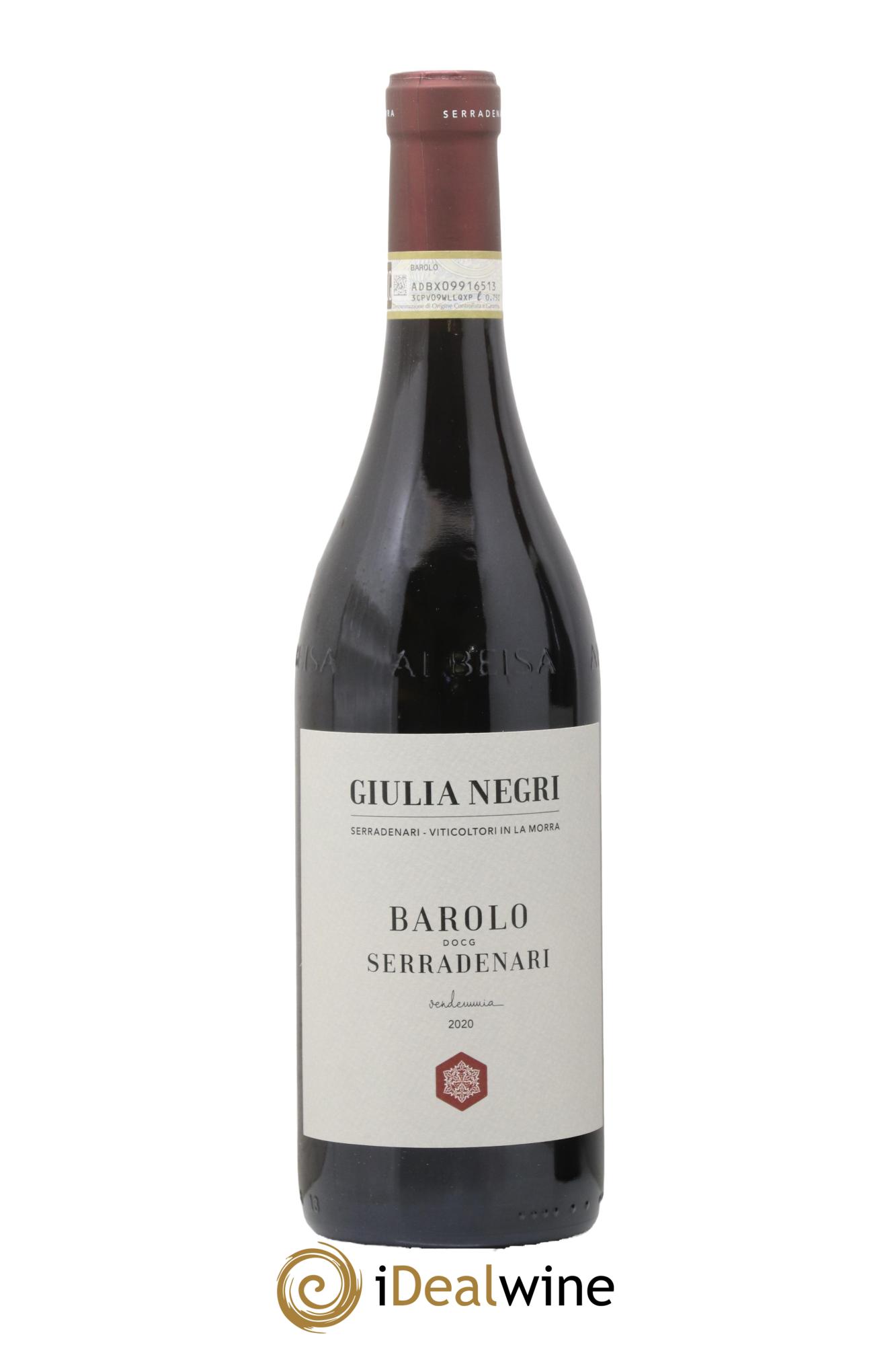 Barolo DOCG Giulia Negri Serradenari 2020 - Lot de 1 bouteille - 0