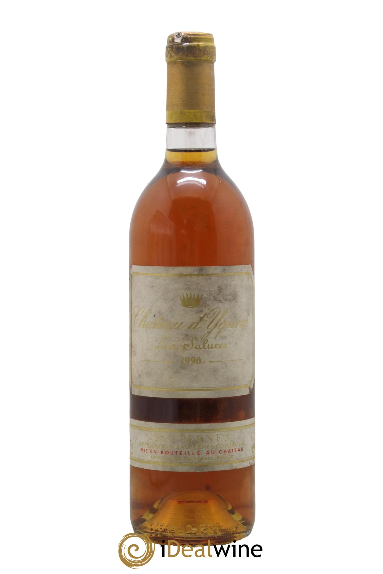 Château d' Yquem 1er Cru Classé Supérieur 1990 - Lot de 1 bouteille - 0
