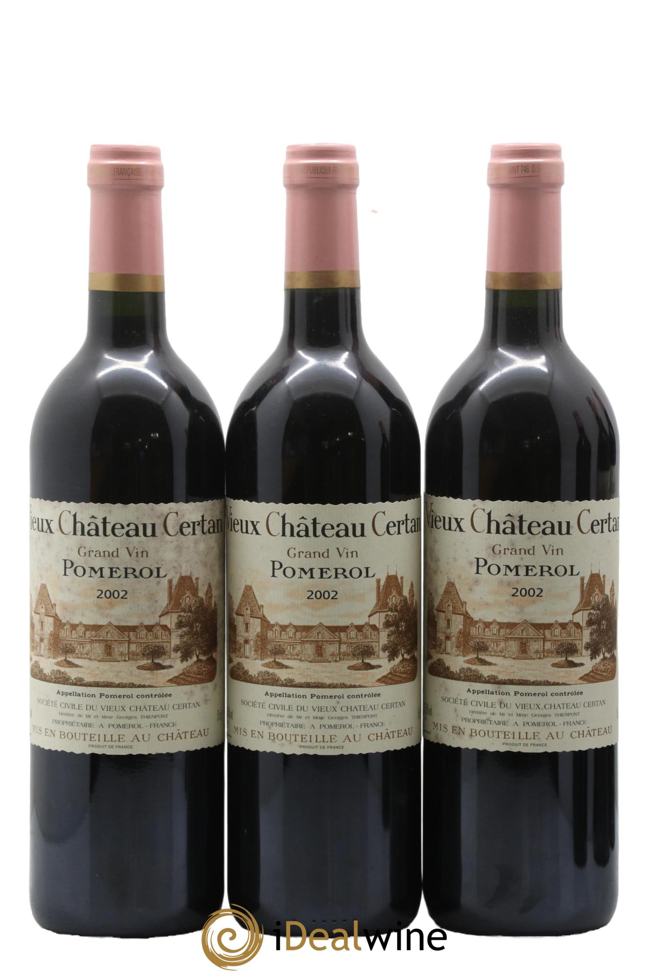 Vieux Château Certan 2002 - Lot de 6 bouteilles - 2