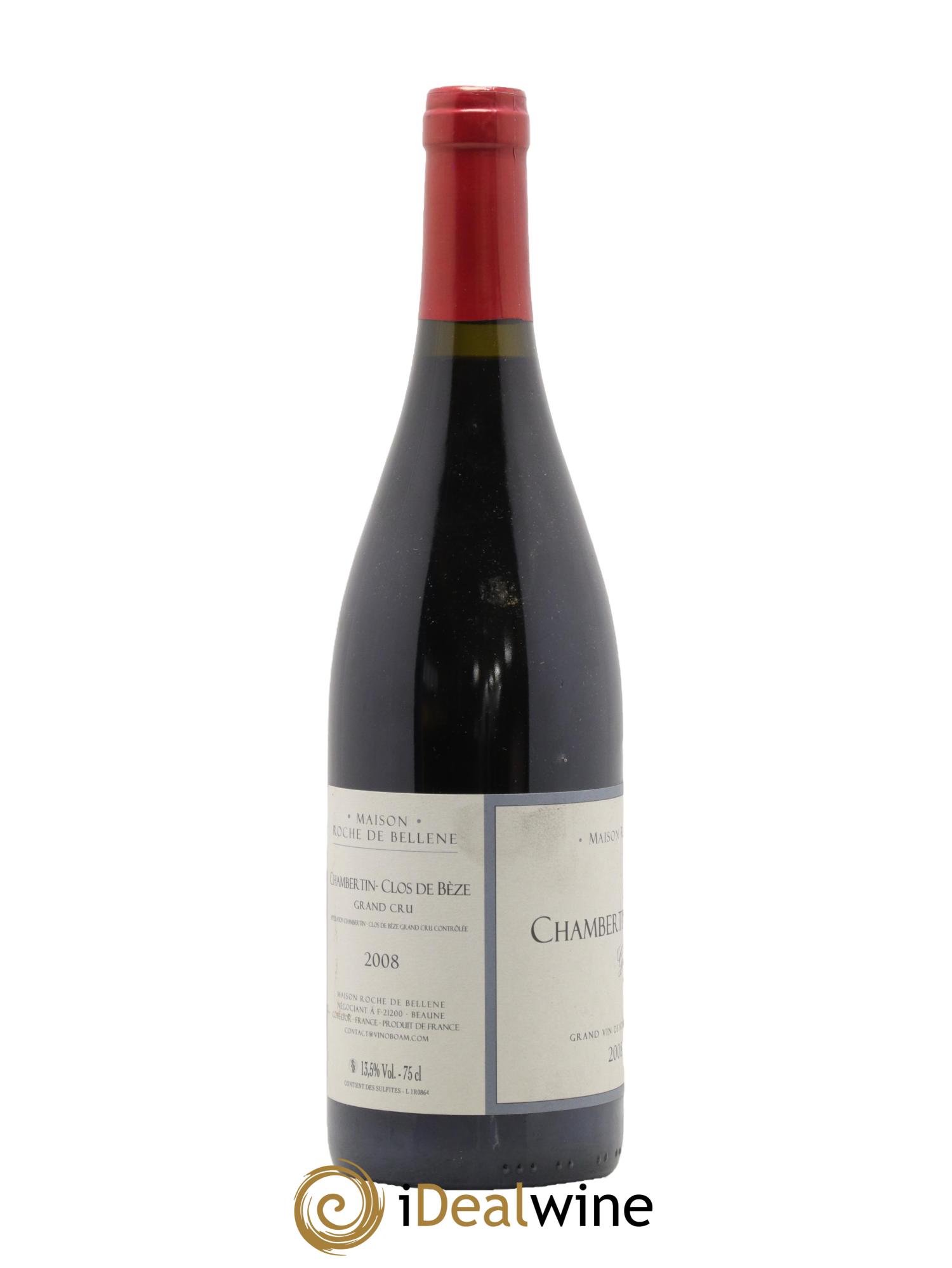Chambertin Grand Cru Clos De Bèze Maison Roche de Bellene 2008 - Lot de 1 bouteille - 1