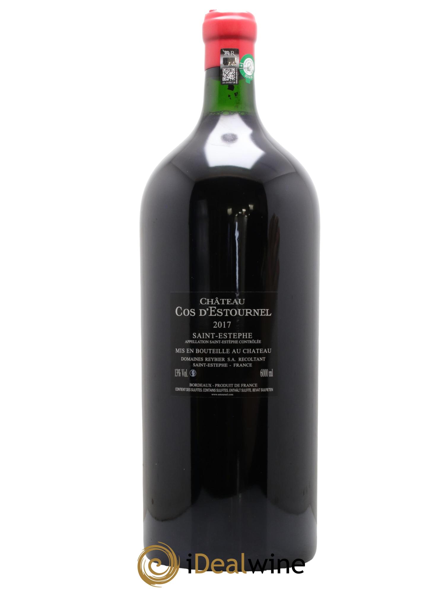 Cos d'Estournel 2ème Grand Cru Classé 2017 - Posten von 1 Imperiale - 1