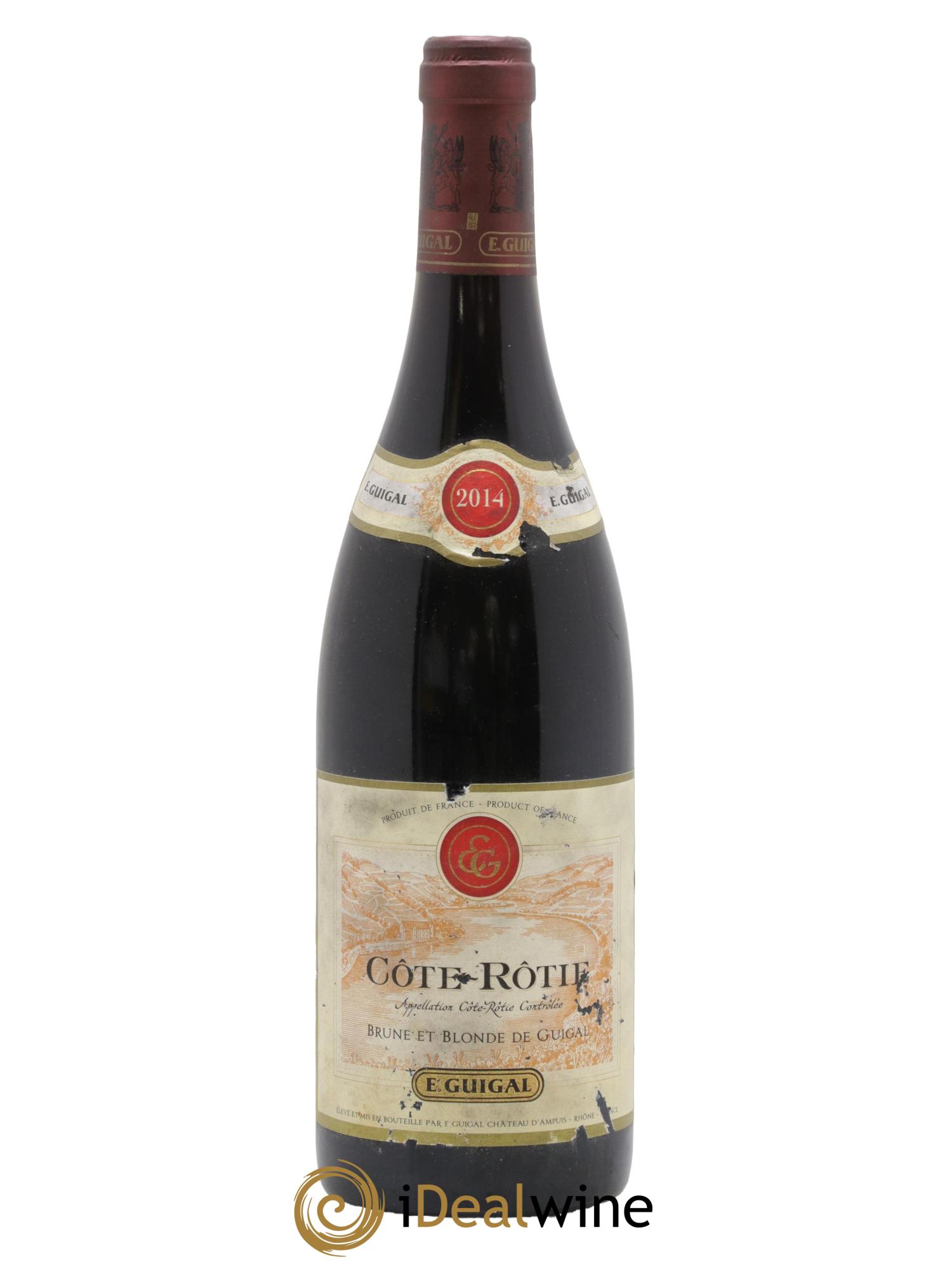 Côte-Rôtie Côtes Brune et Blonde Guigal 2014 - Lot de 1 bouteille - 0